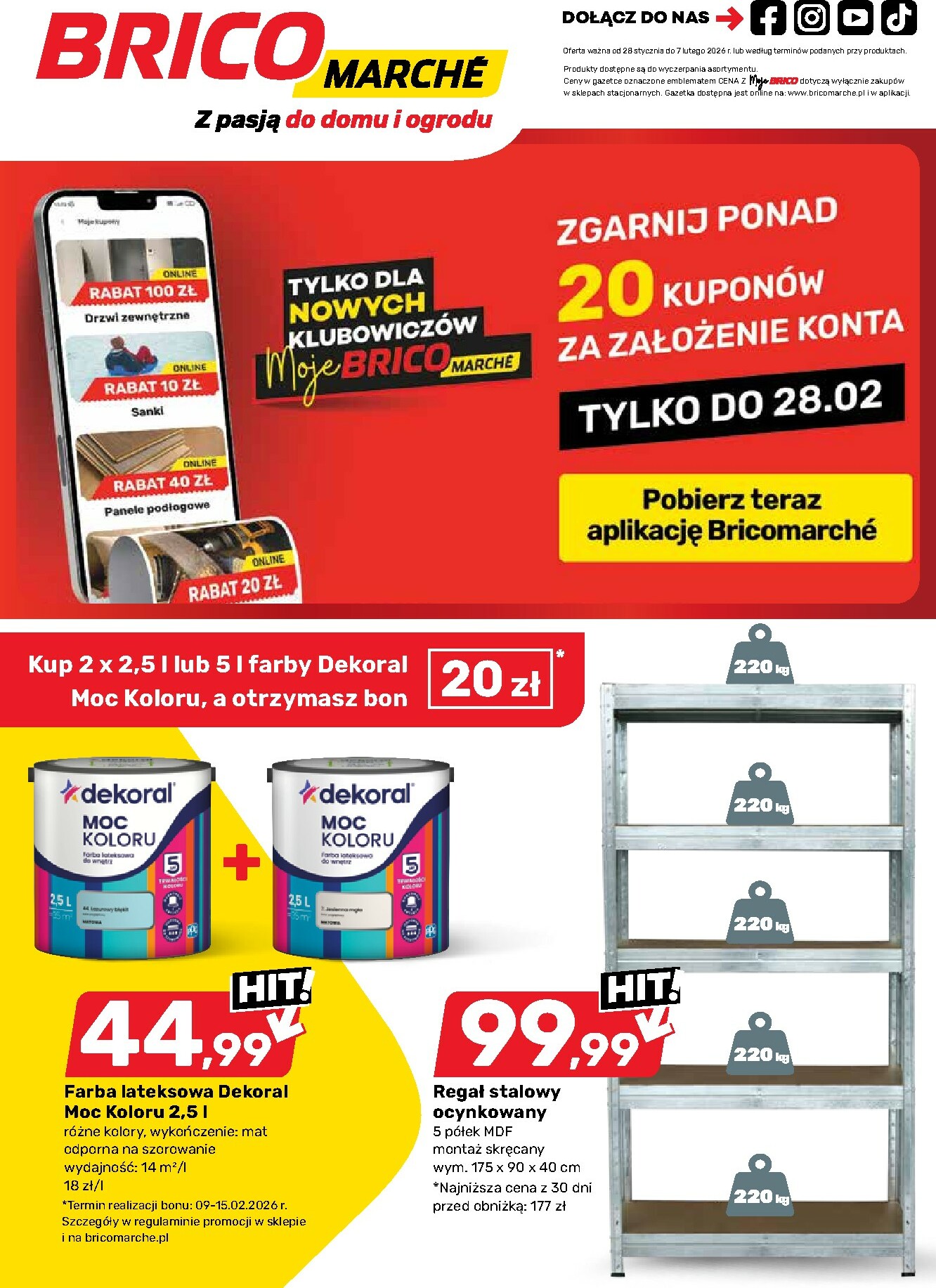 brico-marche - Gazetka Bricomarché - ważna od 28.01. do 07.02.