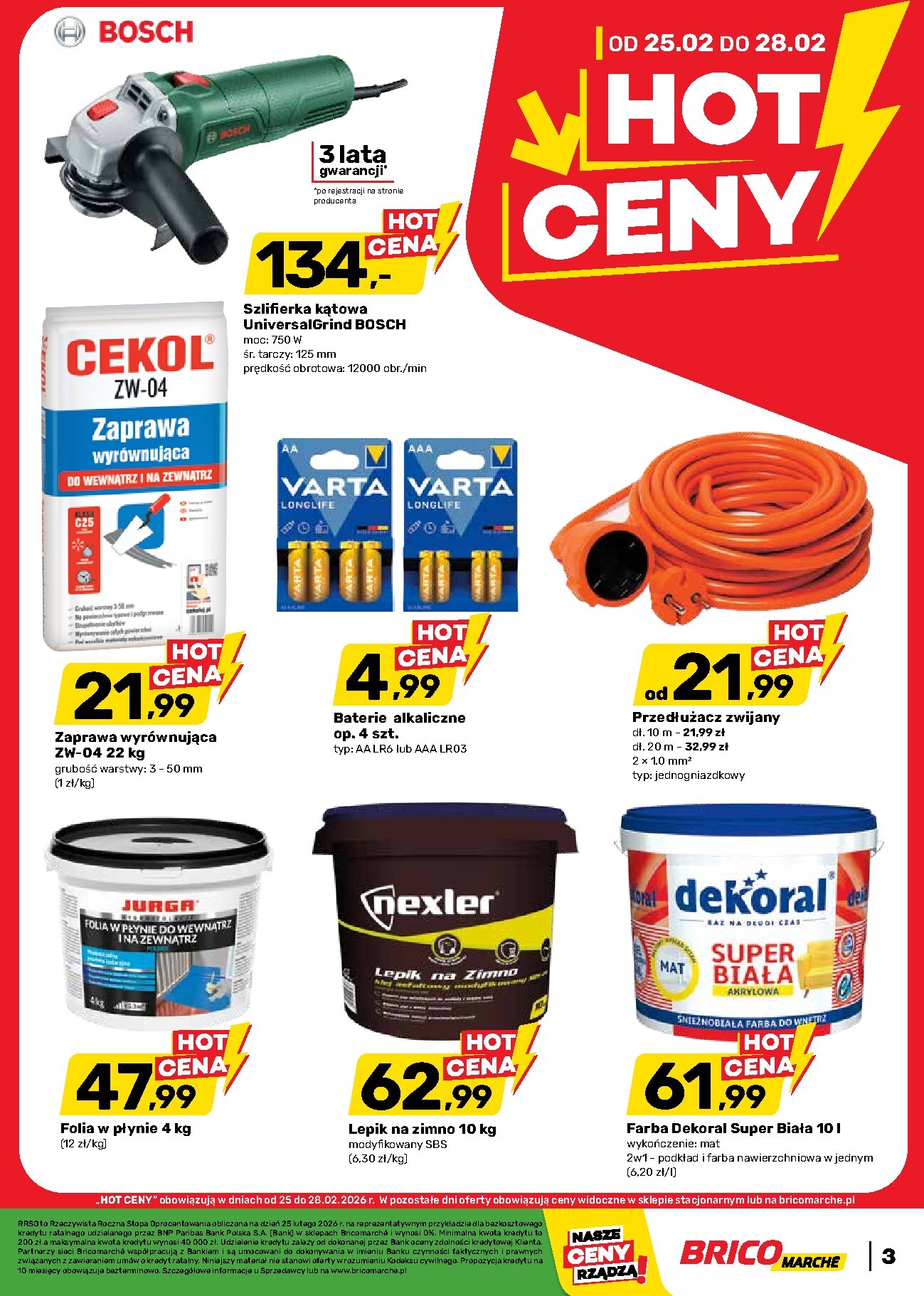 brico-marche - Gazetka Bricomarché - ważna od 25.02.2026 do 07.03.2026 - page: 3