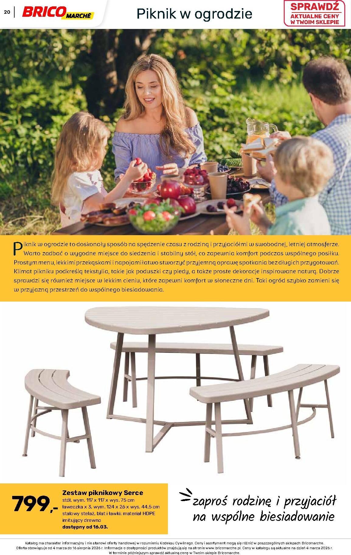 brico-marche - Gazetka Bricomarché - Katalog ogród - ważna od 04.03.2026 do 16.08.2026 - page: 20