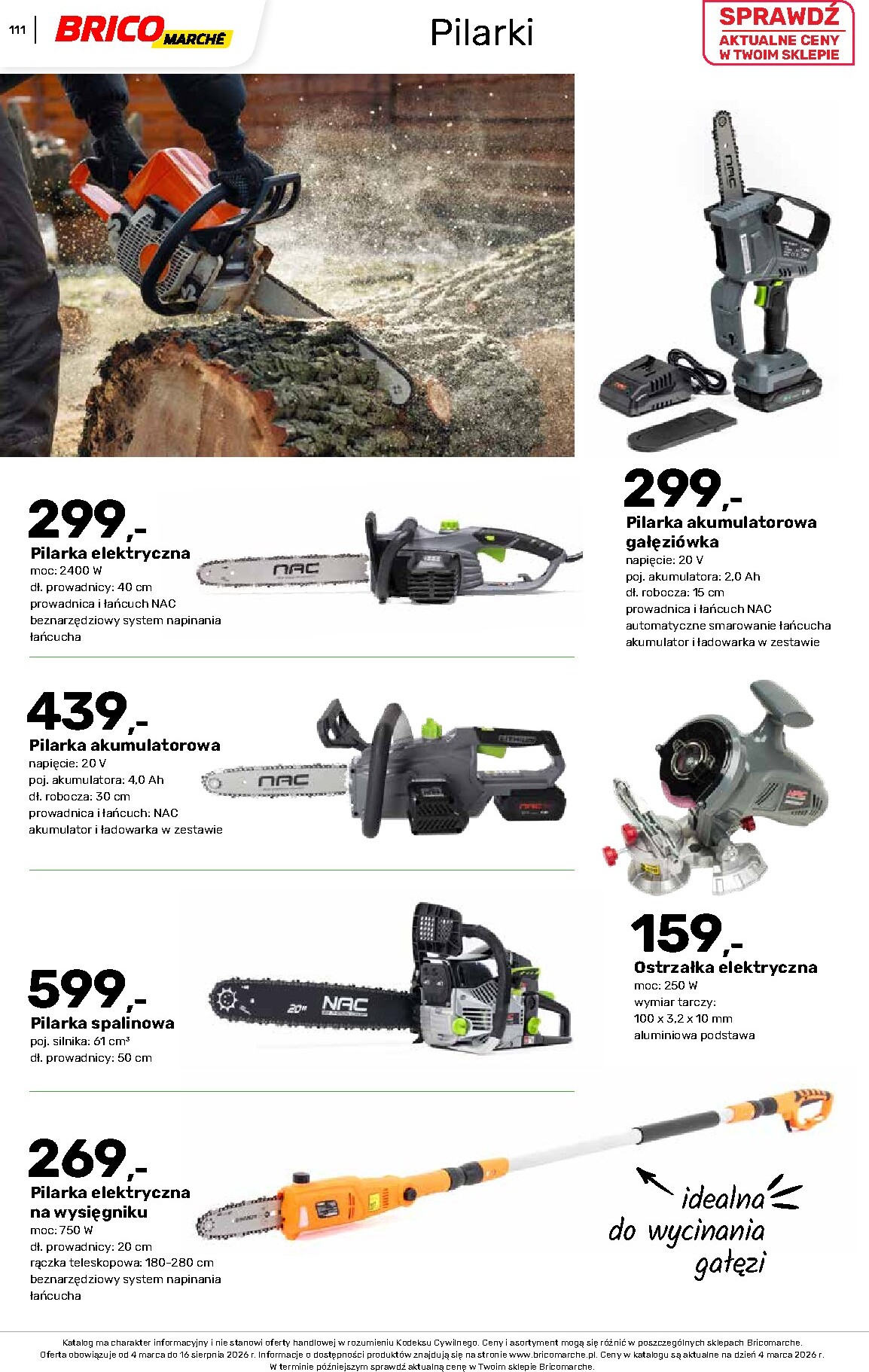 brico-marche - Gazetka Bricomarché - Katalog ogród - ważna od 04.03.2026 do 16.08.2026 - page: 111