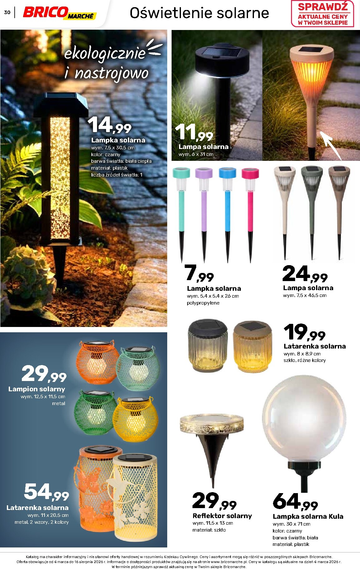 brico-marche - Gazetka Bricomarché - Katalog ogród - ważna od 04.03.2026 do 16.08.2026 - page: 30