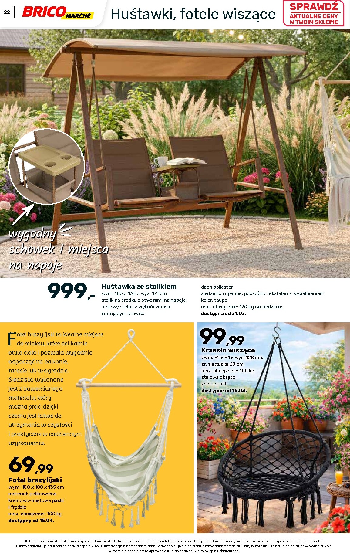 brico-marche - Gazetka Bricomarché - Katalog ogród - ważna od 04.03.2026 do 16.08.2026 - page: 22