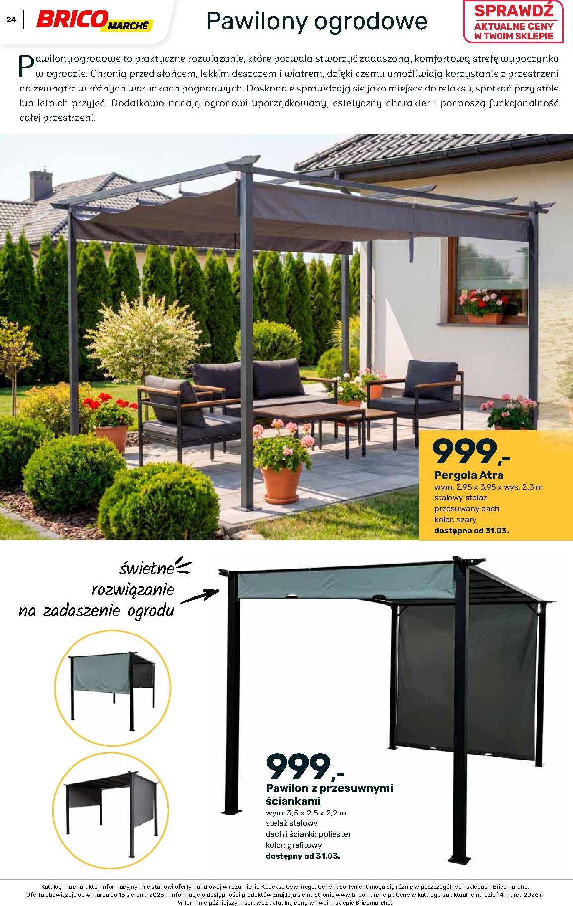 brico-marche - Gazetka Bricomarché - Katalog ogród - ważna od 04.03.2026 do 16.08.2026 - page: 24