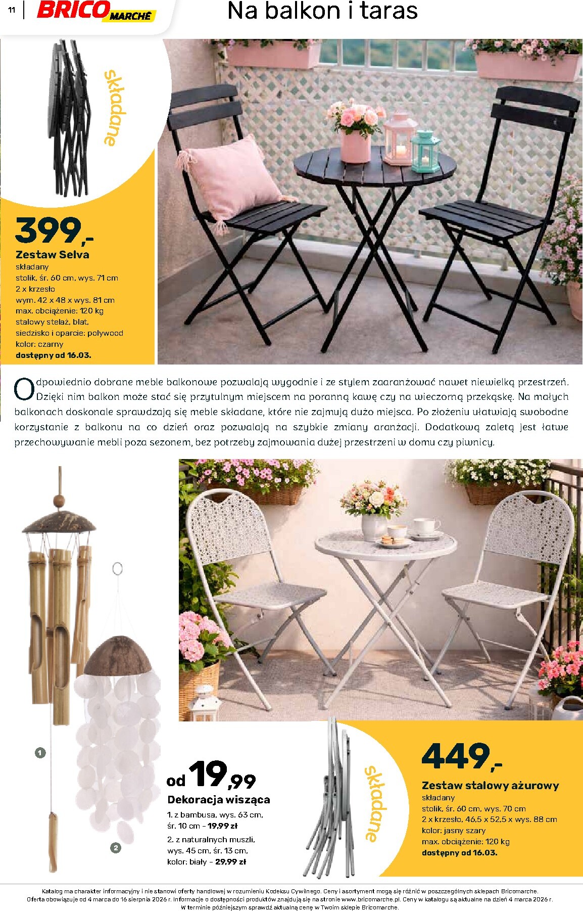 brico-marche - Gazetka Bricomarché - Katalog ogród - ważna od 04.03.2026 do 16.08.2026 - page: 11