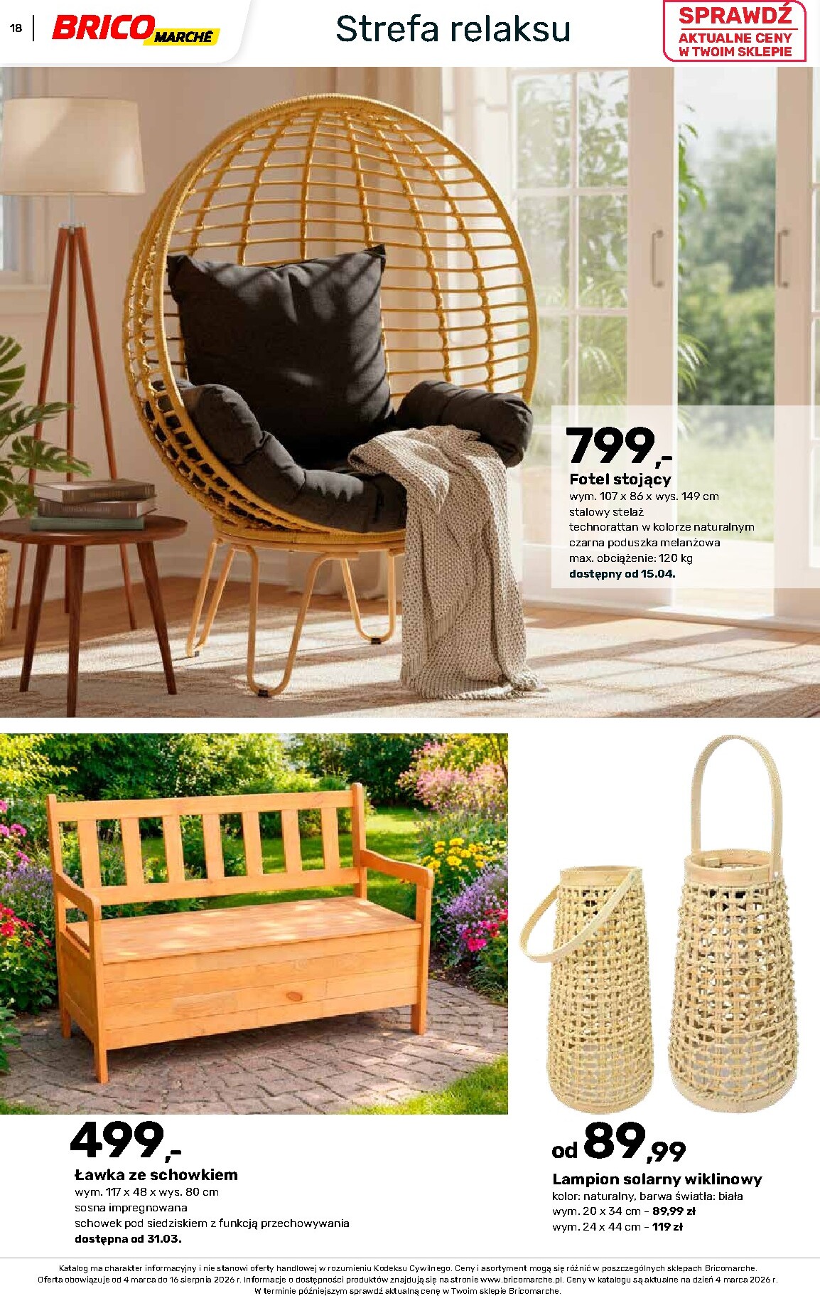brico-marche - Gazetka Bricomarché - Katalog ogród - ważna od 04.03.2026 do 16.08.2026 - page: 18