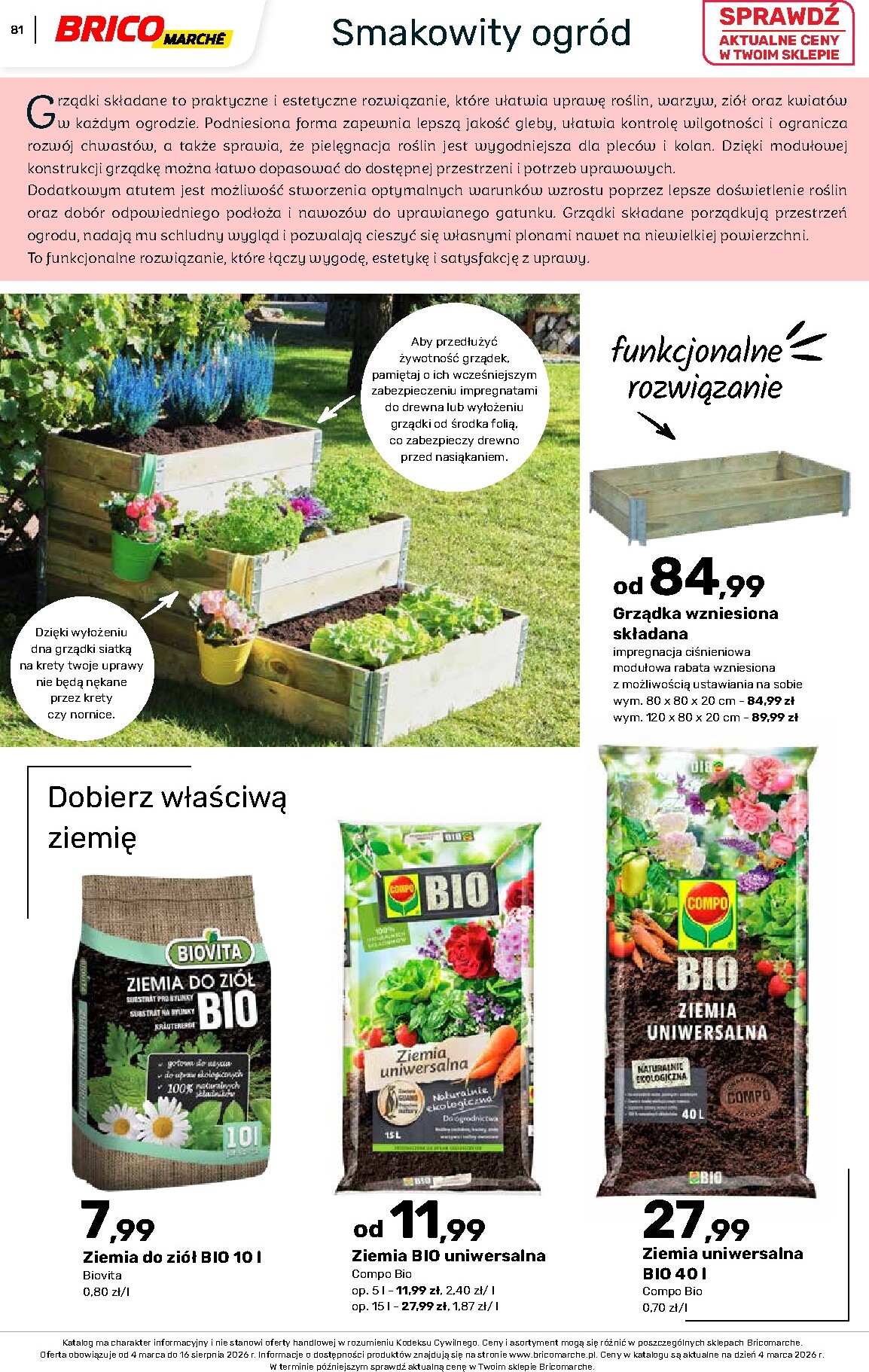 brico-marche - Gazetka Bricomarché - Katalog ogród - ważna od 04.03.2026 do 16.08.2026 - page: 81