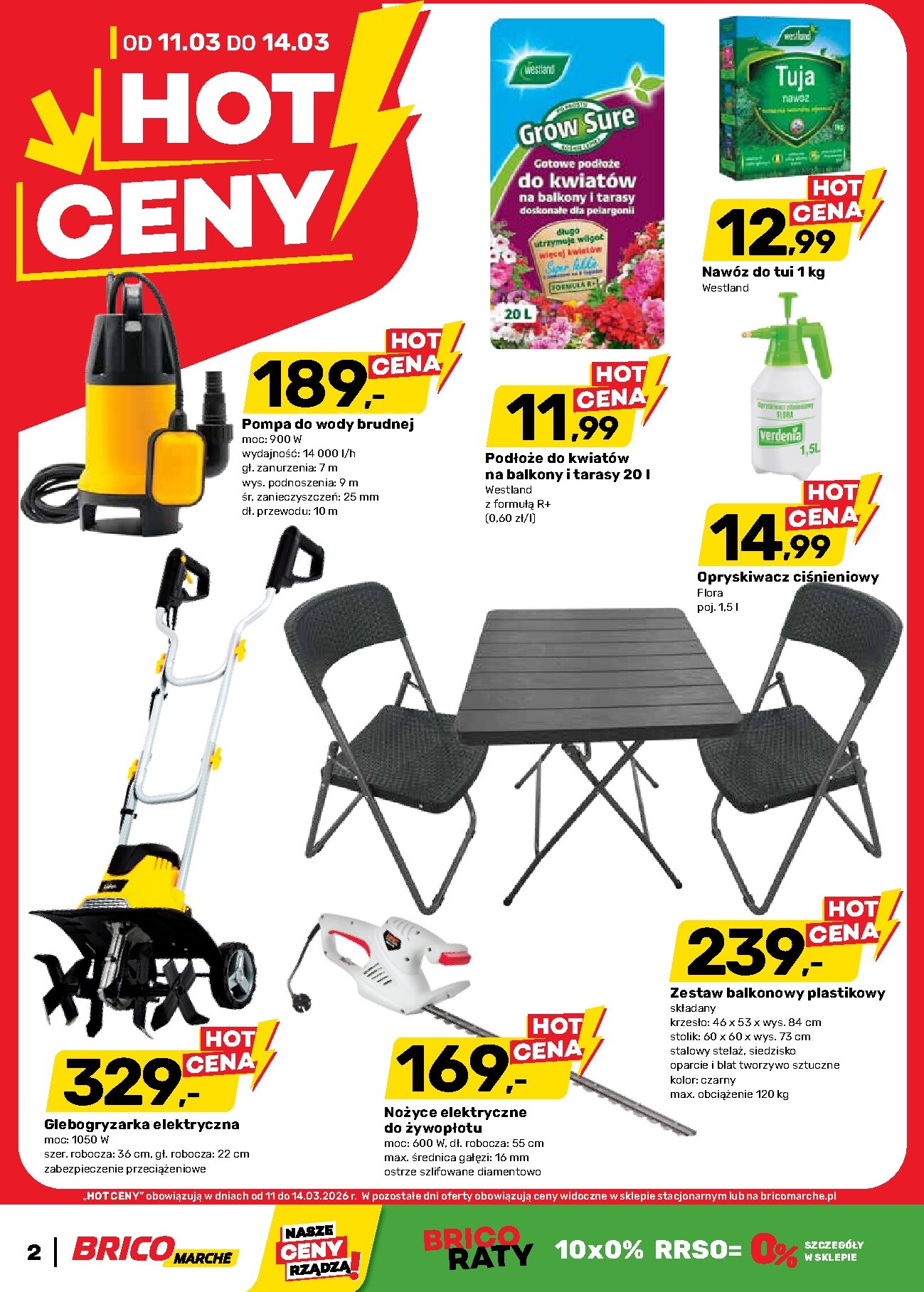 brico-marche - Gazetka Bricomarché - ważna od 11.03.2026 do 21.03.2026 - page: 2