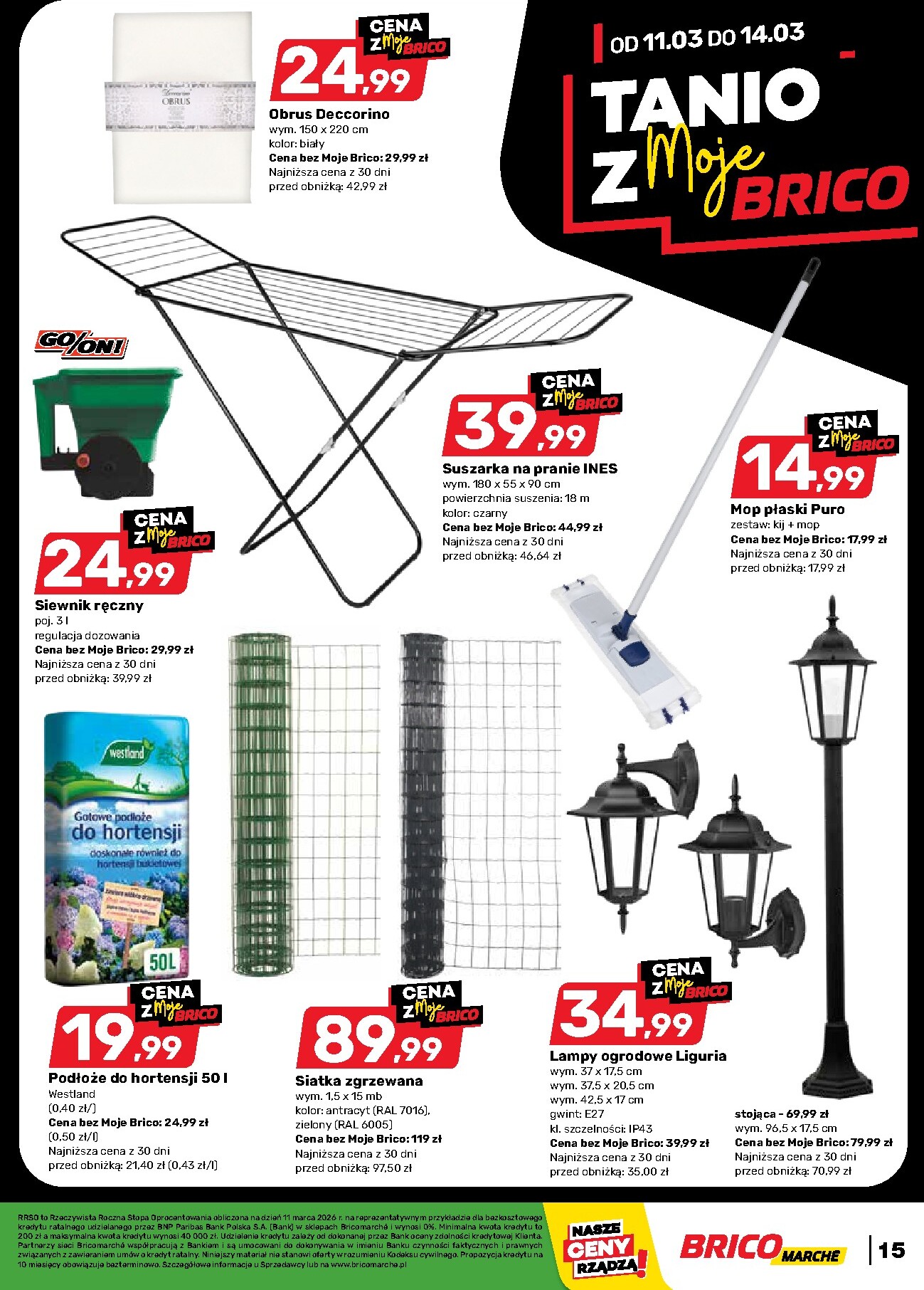 brico-marche - Gazetka Bricomarché - ważna od 11.03.2026 do 21.03.2026 - page: 15