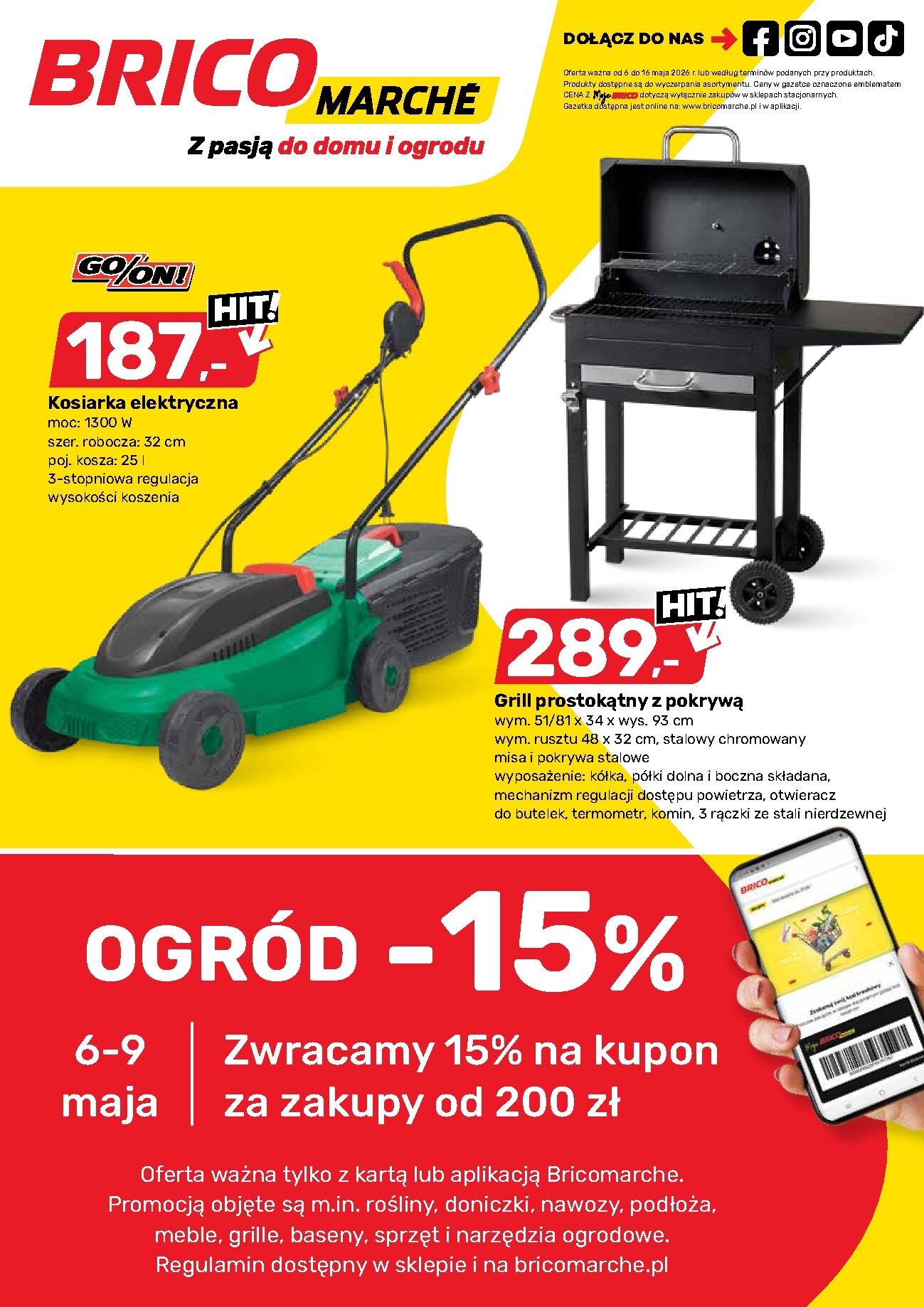 brico-marche - Nowa gazetka Bricomarché ważna od 06.05.2026 do 16.05.2026