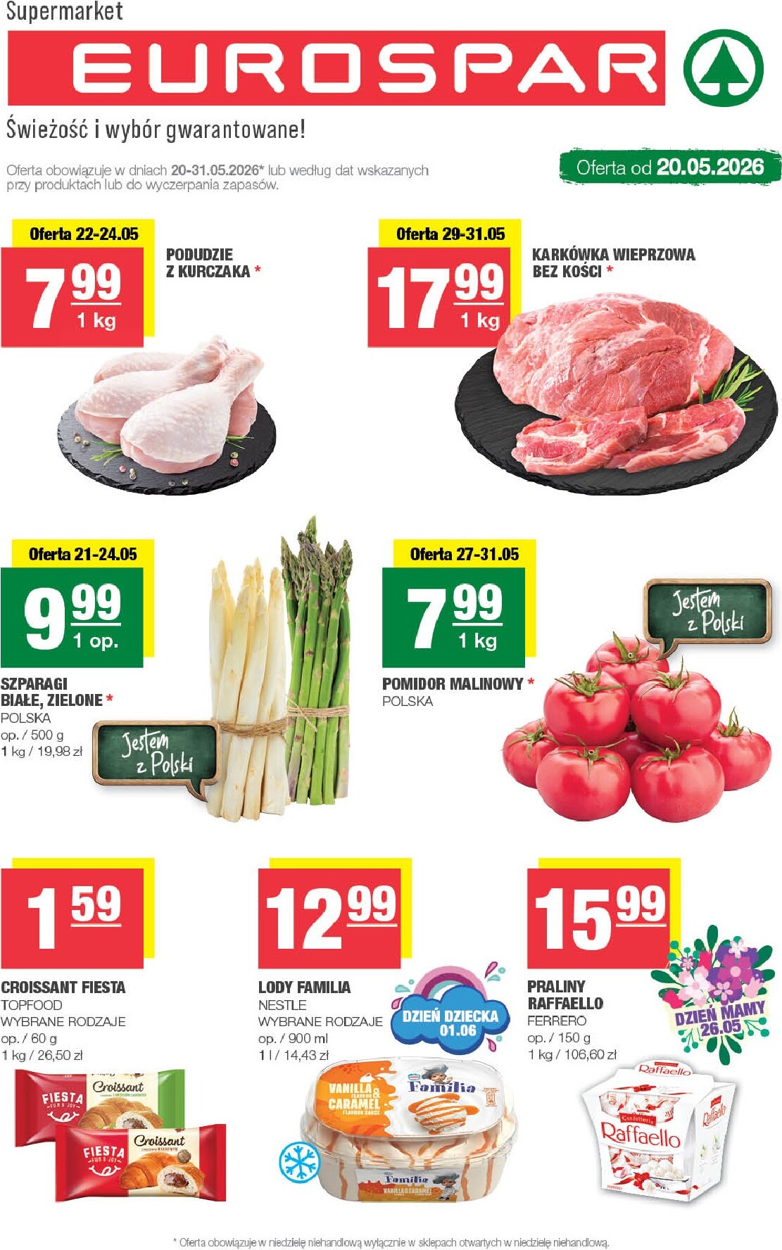 spar - Nowa gazetka EUROSPAR ważna od 20.05.2026 do 31.05.2026