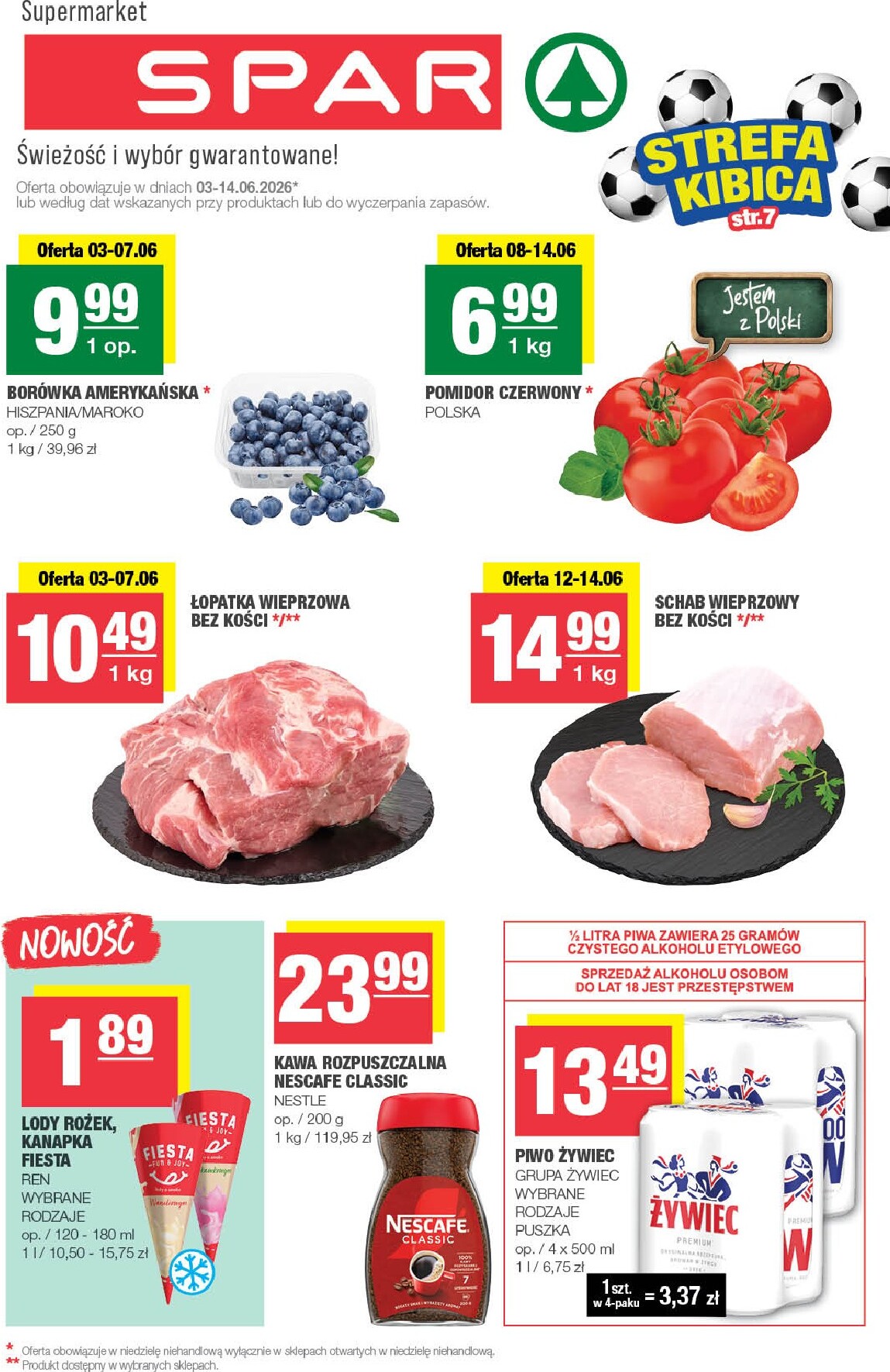 spar - Nowa gazetka SPAR ważna od 03.06.2026 do 14.06.2026