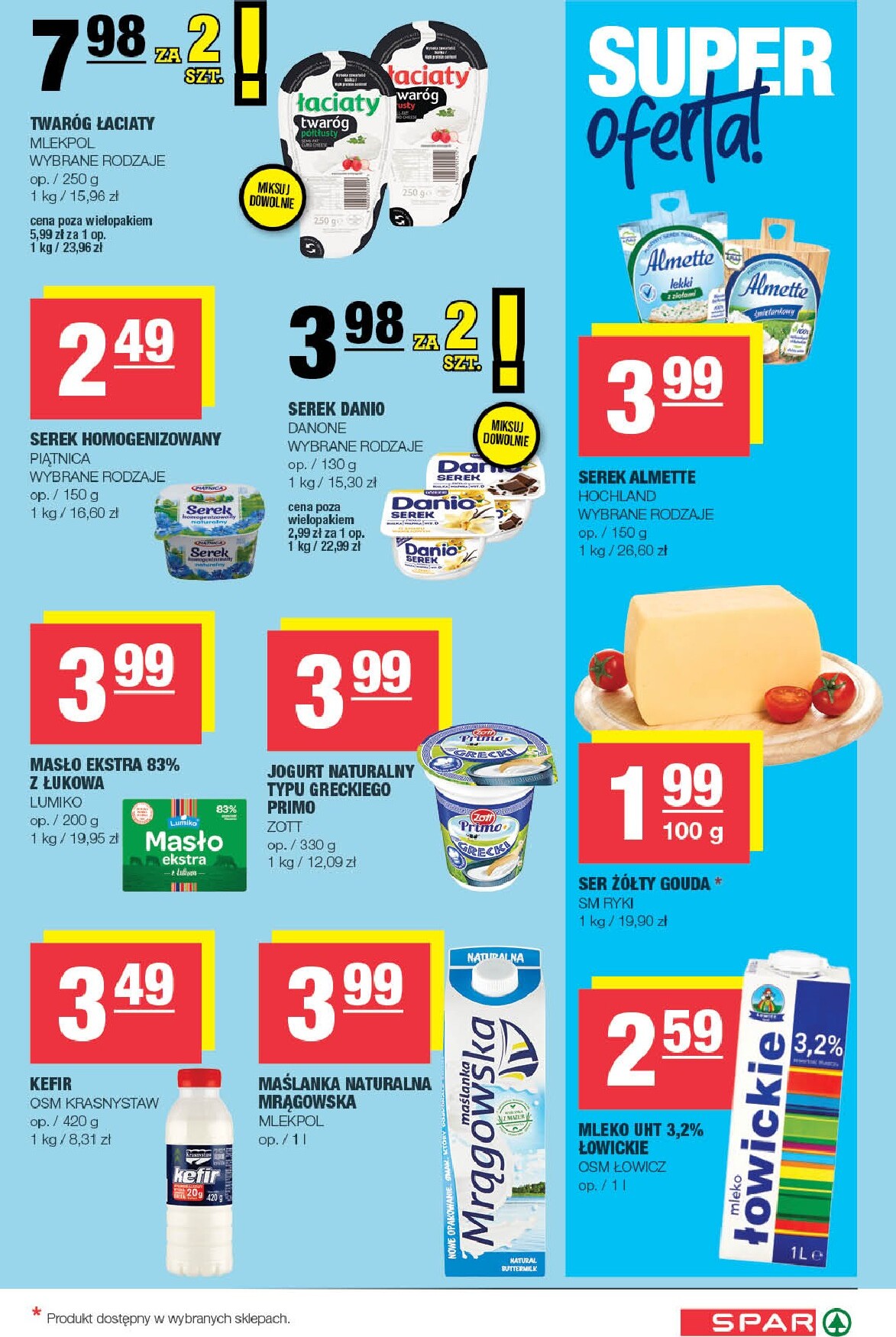 spar - Nowa gazetka SPAR - SPAR | SPAR – świeżość i wybór gwarantowane ważna od 01.07.2026 do 12.07.2026 - page: 3