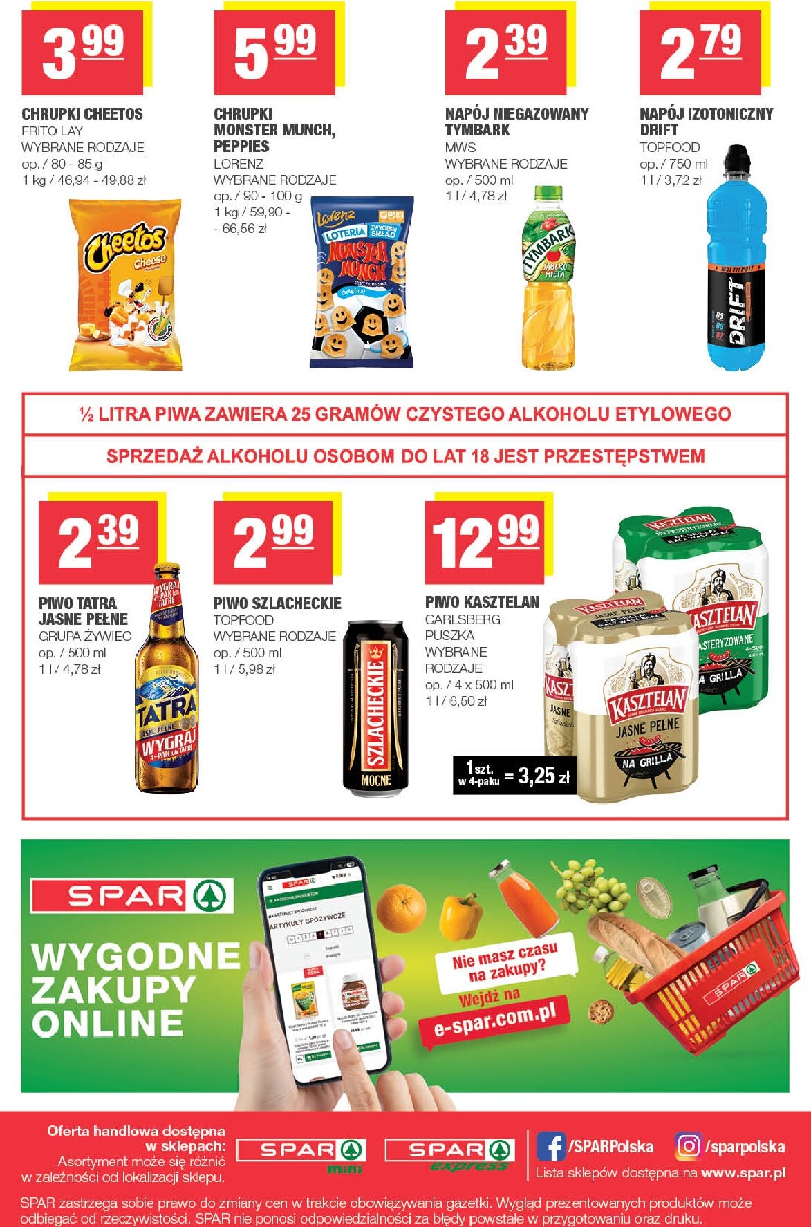 spar - Nowa gazetka SPAR - MINI | SPAR – świeżość i wybór gwarantowane ważna od 01.07.2026 do 07.07.2026 - page: 4