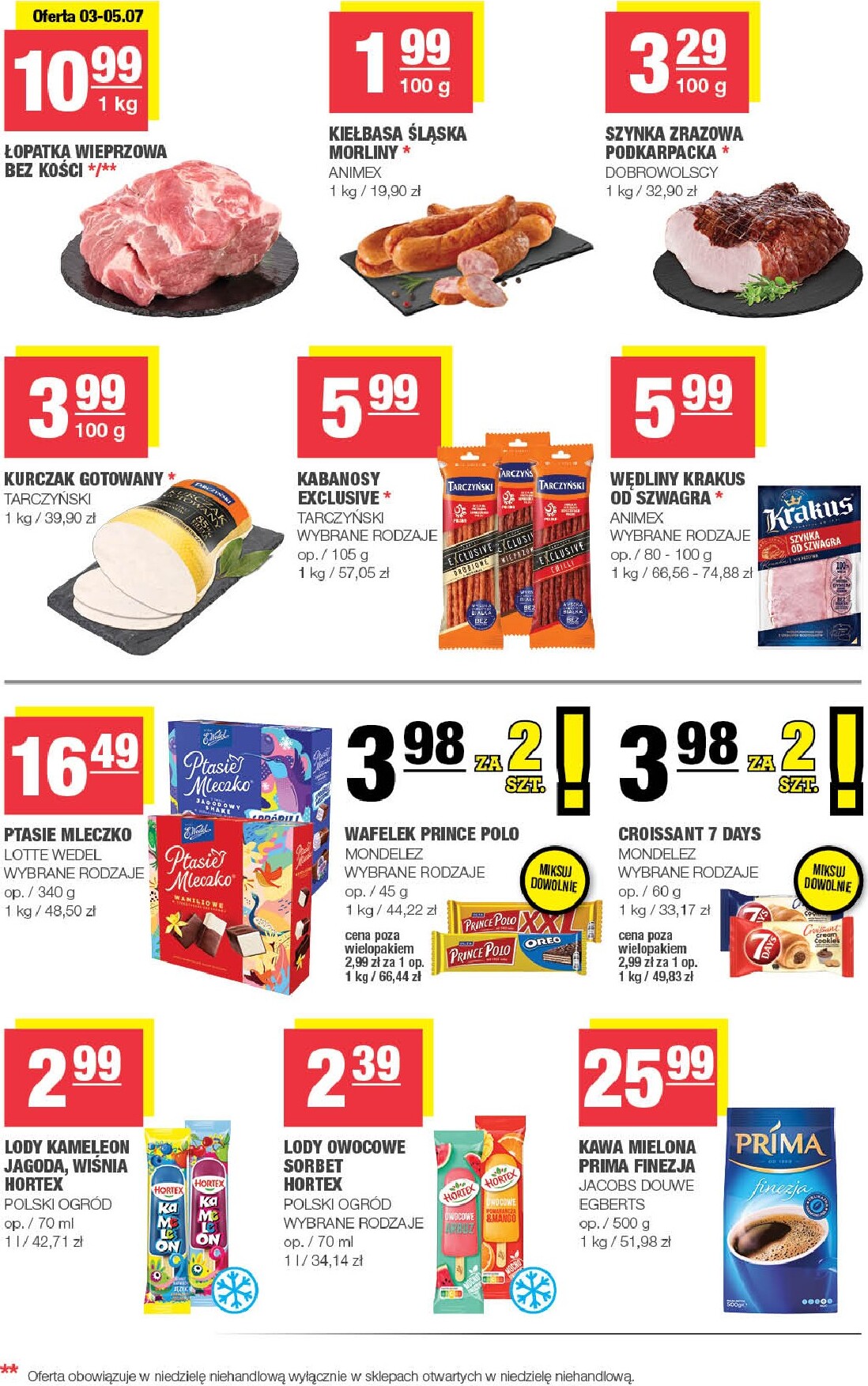 spar - Nowa gazetka SPAR - MINI | SPAR – świeżość i wybór gwarantowane ważna od 01.07.2026 do 07.07.2026 - page: 3