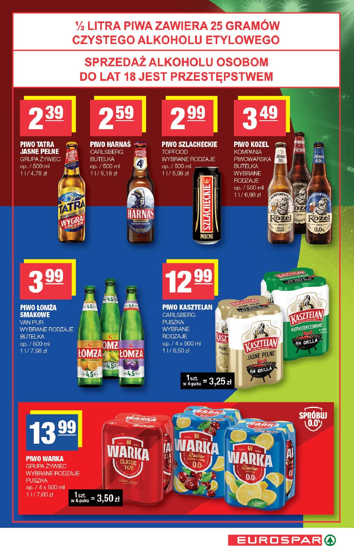 spar - Nowa gazetka SPAR - EUROSPAR | SPAR – świeżość i wybór gwarantowane ważna od 01.07.2026 do 07.07.2026 - page: 13