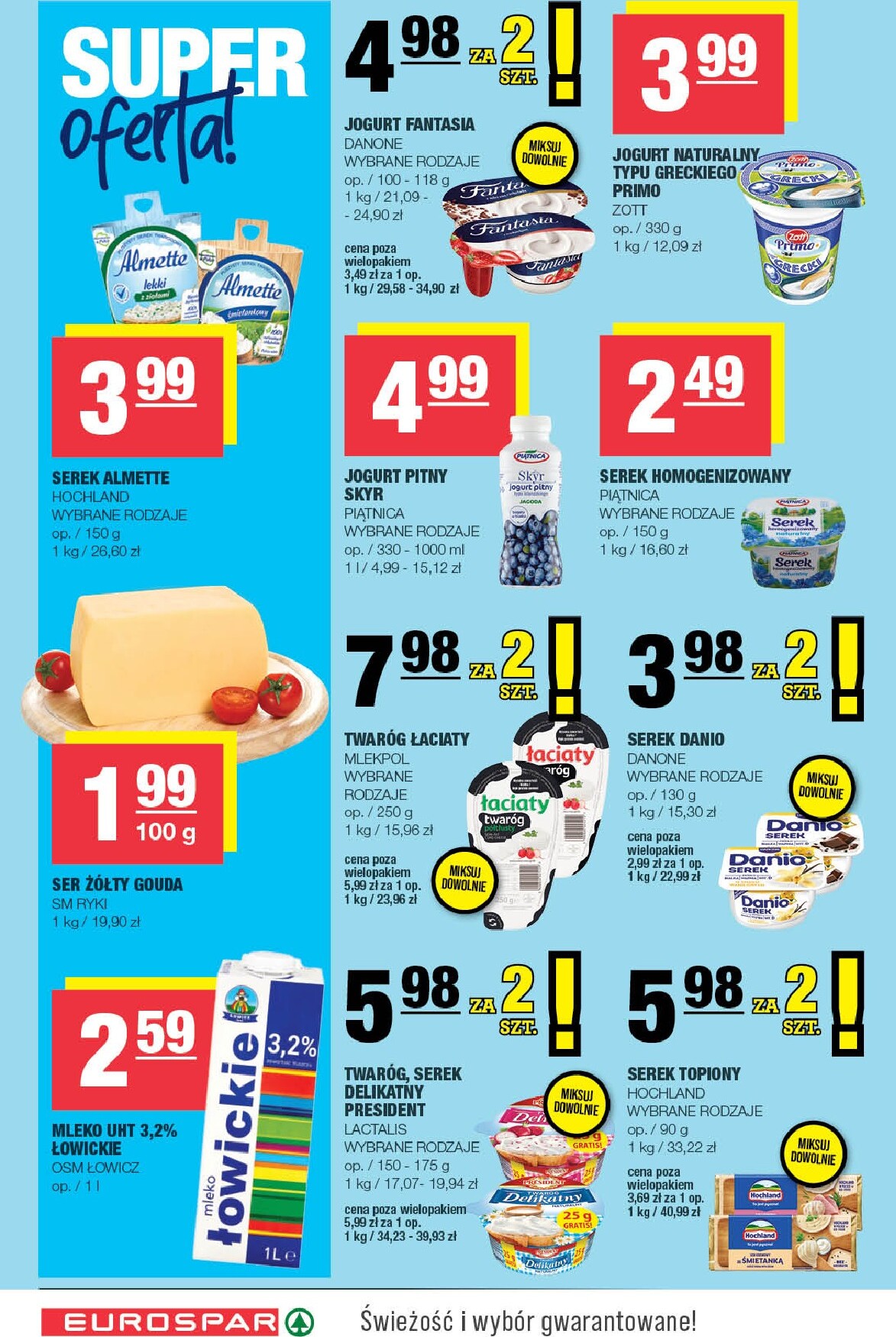 spar - Nowa gazetka SPAR - EUROSPAR | SPAR – świeżość i wybór gwarantowane ważna od 01.07.2026 do 07.07.2026 - page: 4