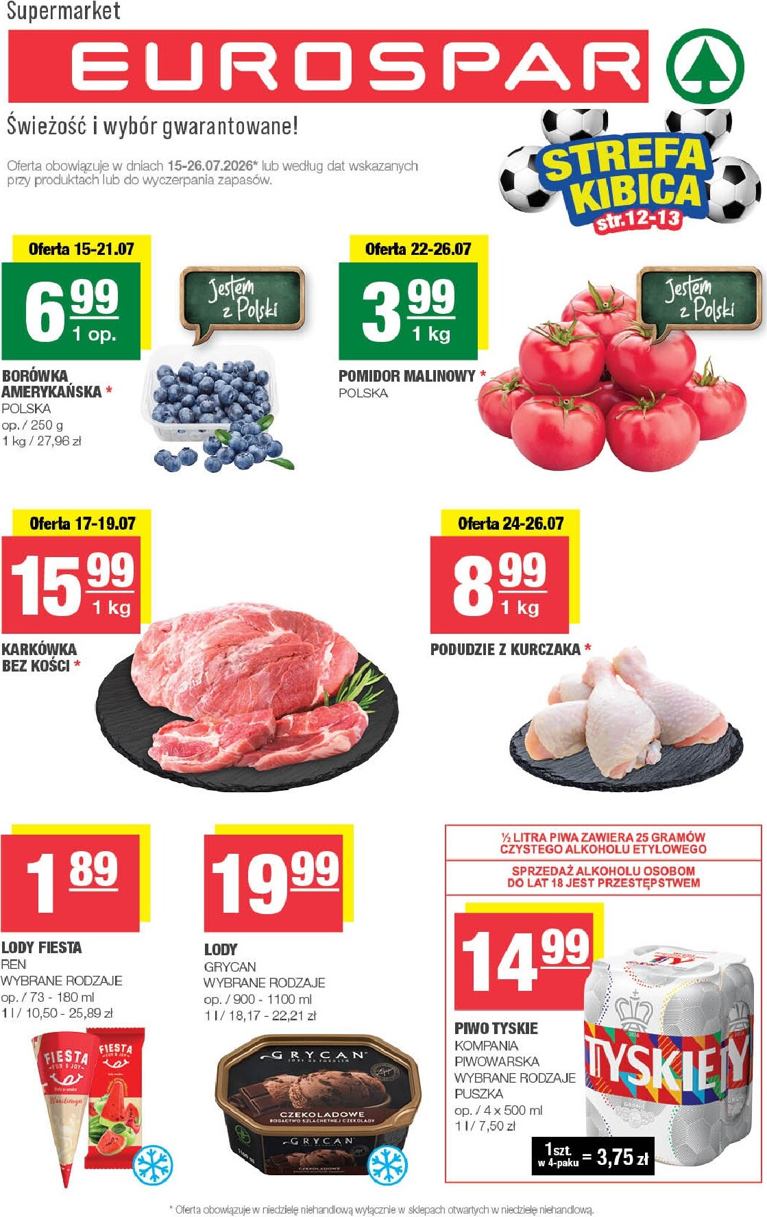 spar - Nowa gazetka SPAR - świeżość i wybór ważna od 15.07.2026 do 21.07.2026