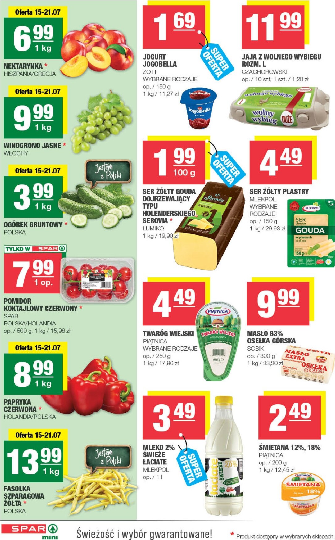 spar - Nowa gazetka SPAR - MINI | SPAR – świeżość i wybór gwarantowane ważna od 15.07.2026 do 21.07.2026 - page: 2