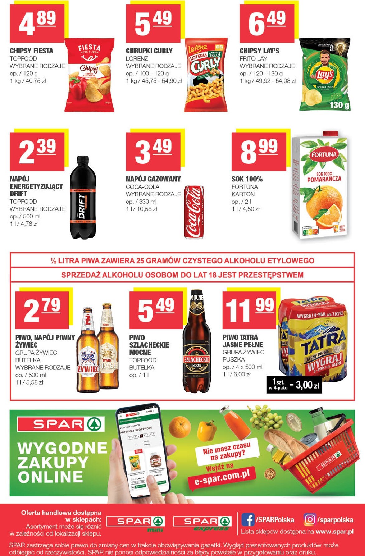spar - Nowa gazetka SPAR - MINI | SPAR – świeżość i wybór gwarantowane ważna od 15.07.2026 do 21.07.2026 - page: 4