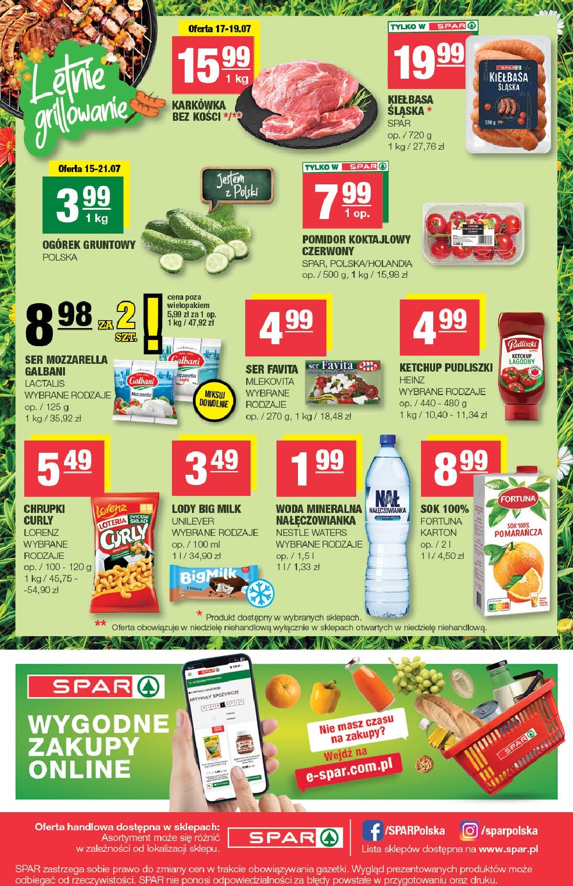 spar - Nowa gazetka SPAR - SPAR | SPAR – świeżość i wybór gwarantowane ważna od 15.07.2026 do 21.07.2026 - page: 8