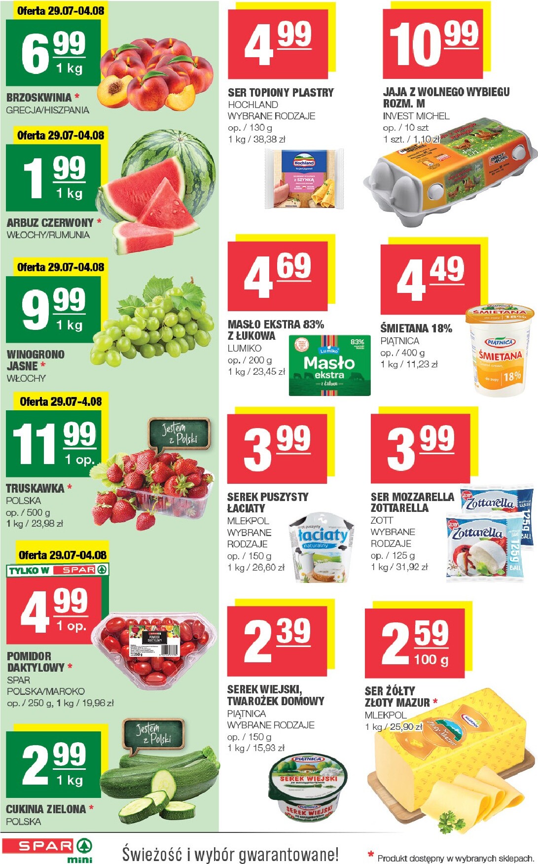 spar - Nowa gazetka SPAR - Mini, Express ważna od 29.07.2026 do 09.08.2026 - page: 2