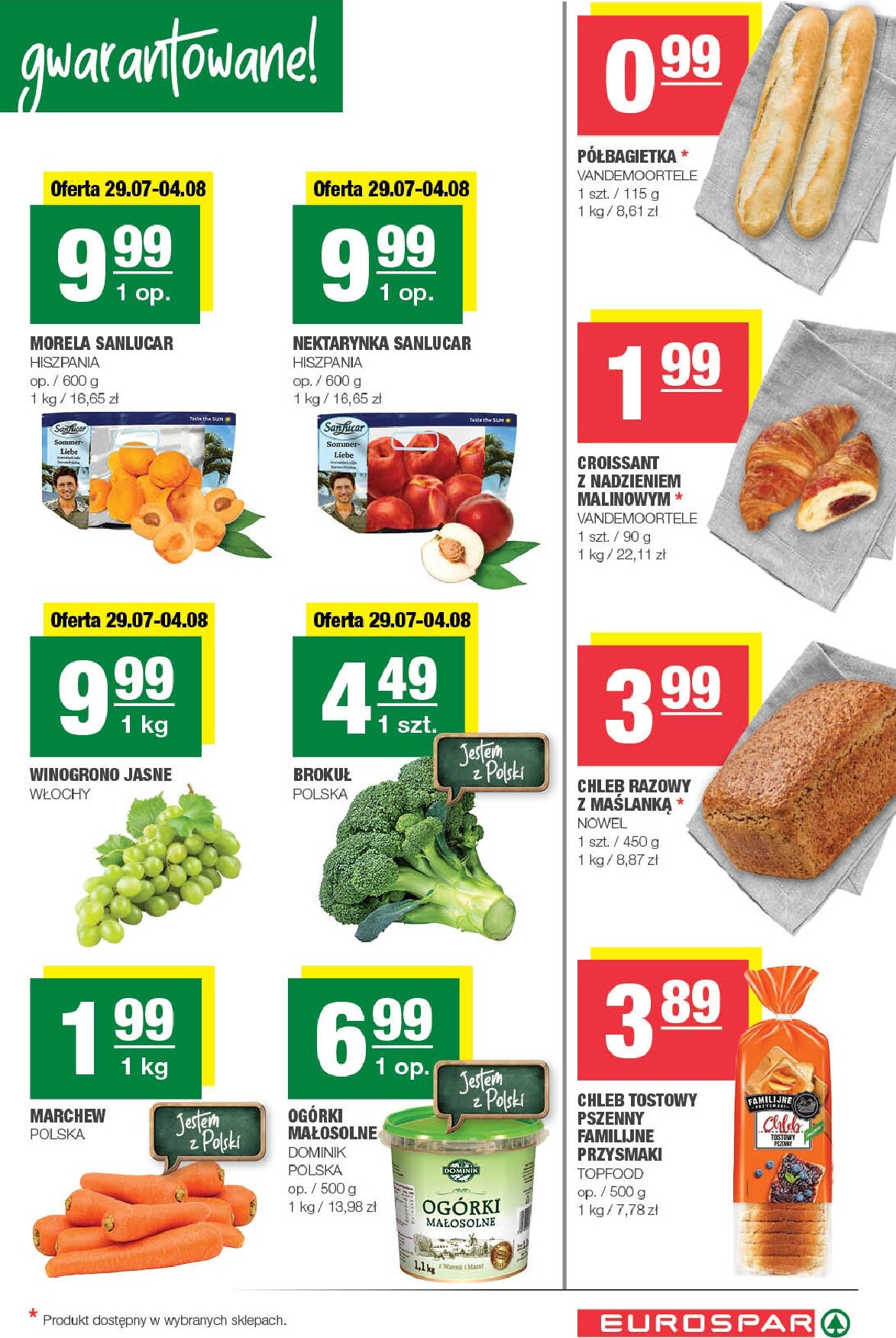spar - Nowa gazetka EUROSPAR ważna od 29.07.2026 do 04.08.2026 - page: 3