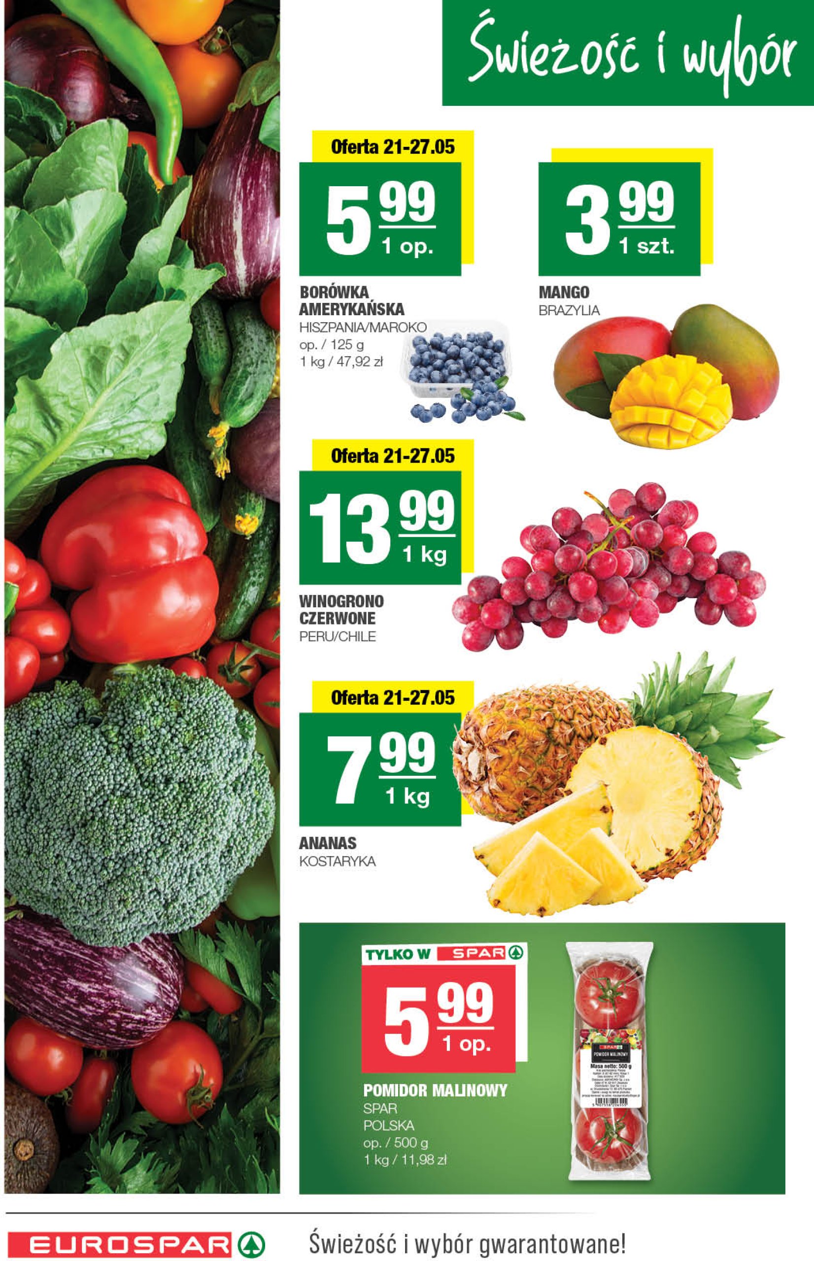 spar - EUROSPAR gazetka ważna od 21.05. - 01.06. - page: 2