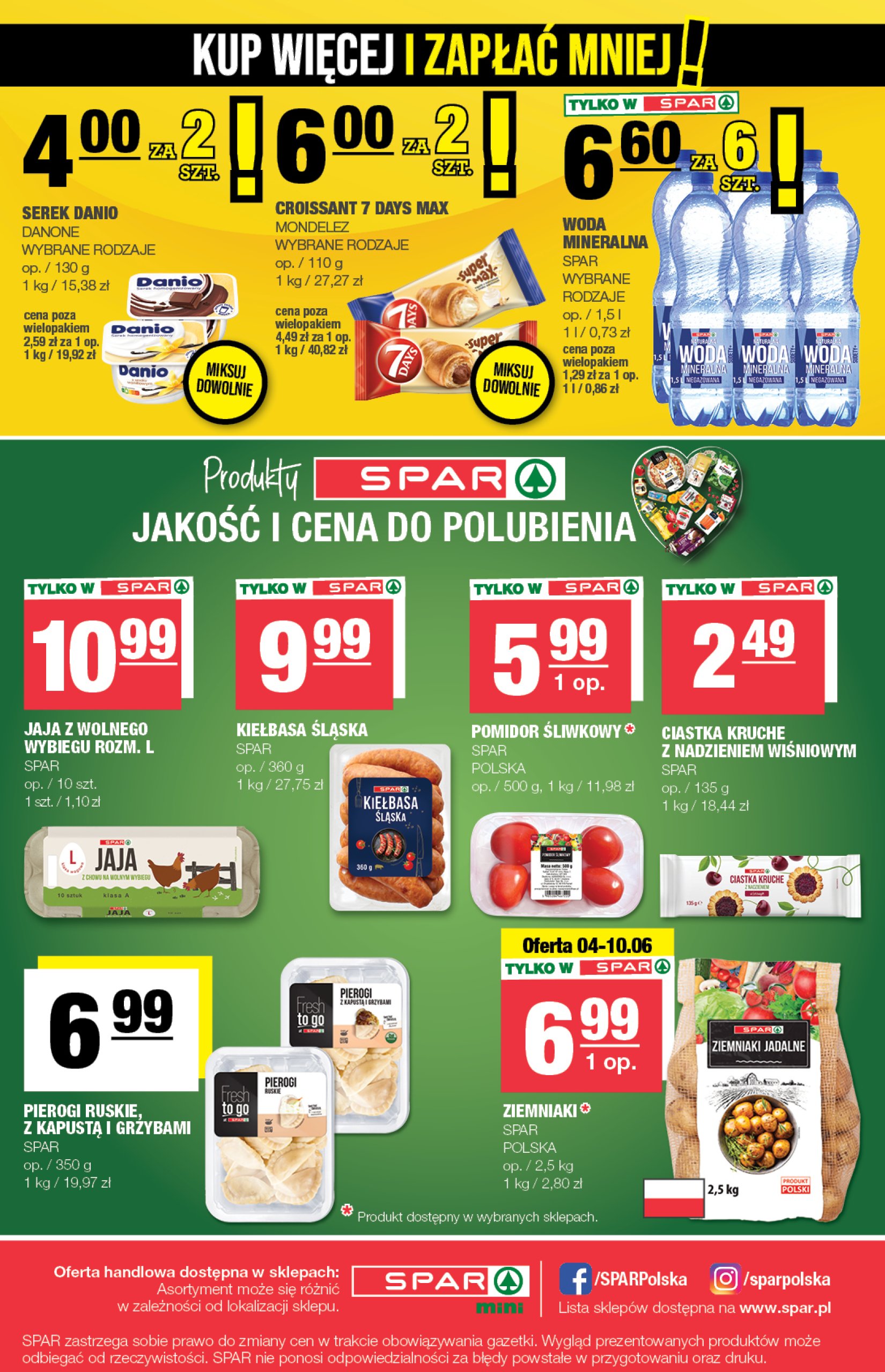 spar - SPAR - Mini gazetka ważna od 04.06. - 15.06. - page: 4