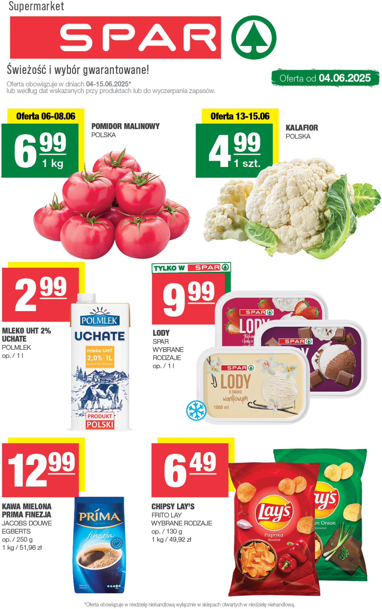 spar - SPAR gazetka ważna od 04.06. - 15.06.