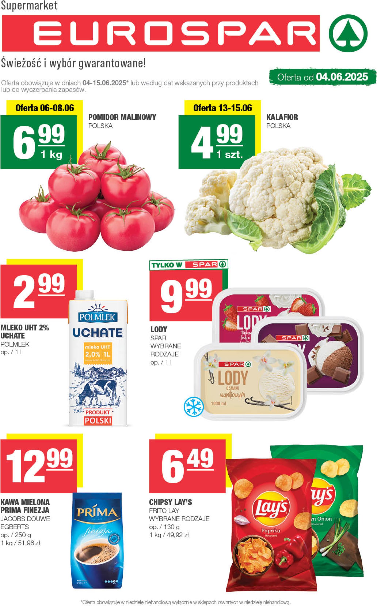 spar - EUROSPAR gazetka ważna od 04.06. - 15.06.
