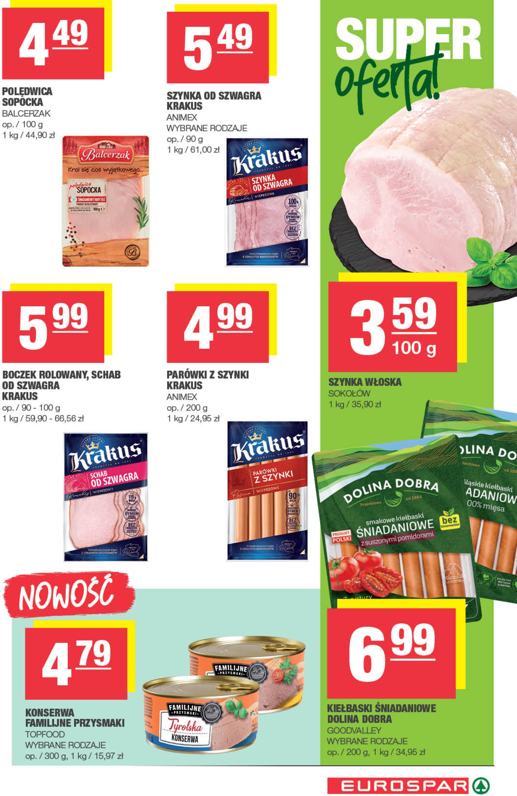 spar - Gazetka EUROSPAR ważna od 30.07. - 10.08. - page: 7