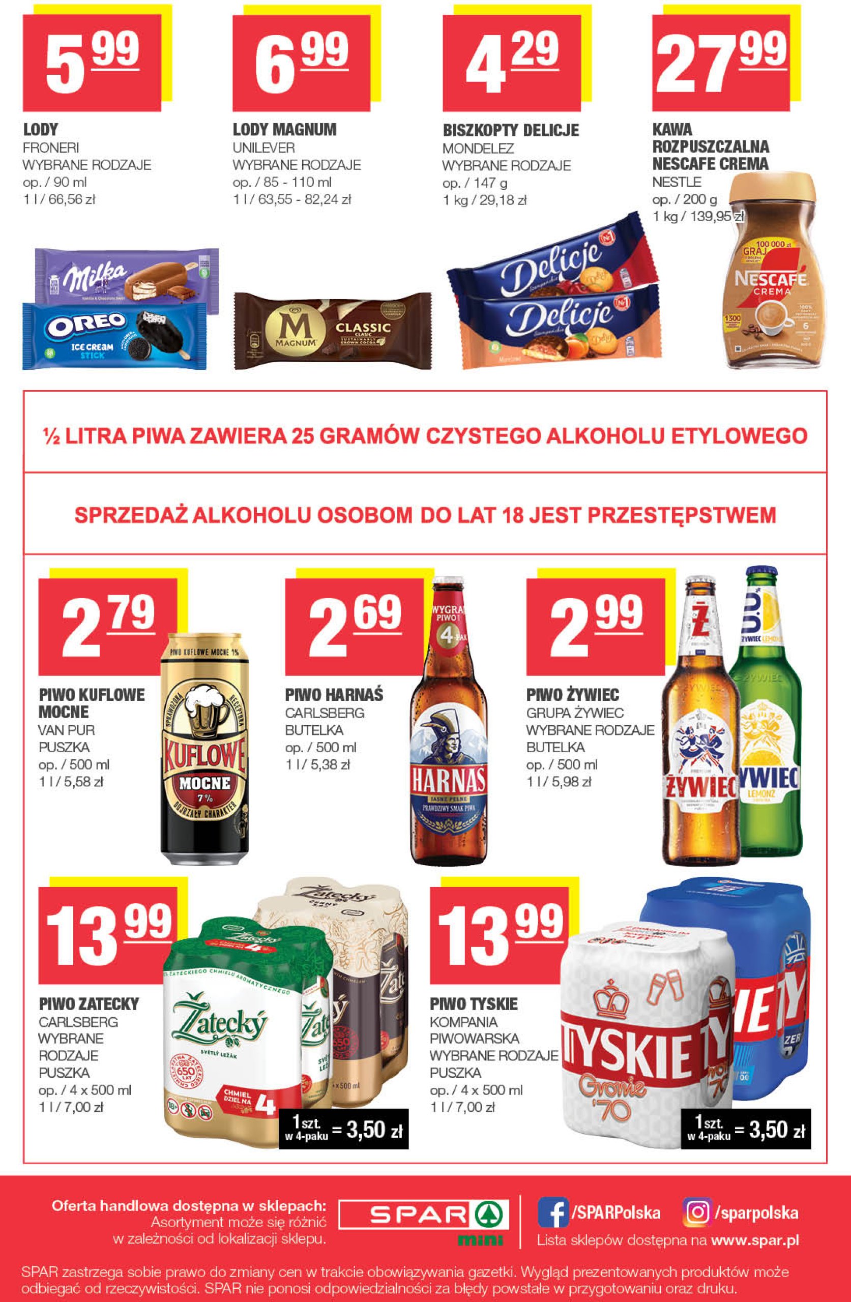 spar - Gazetka SPAR - Mini ważna od 30.07. - 10.08. - page: 4