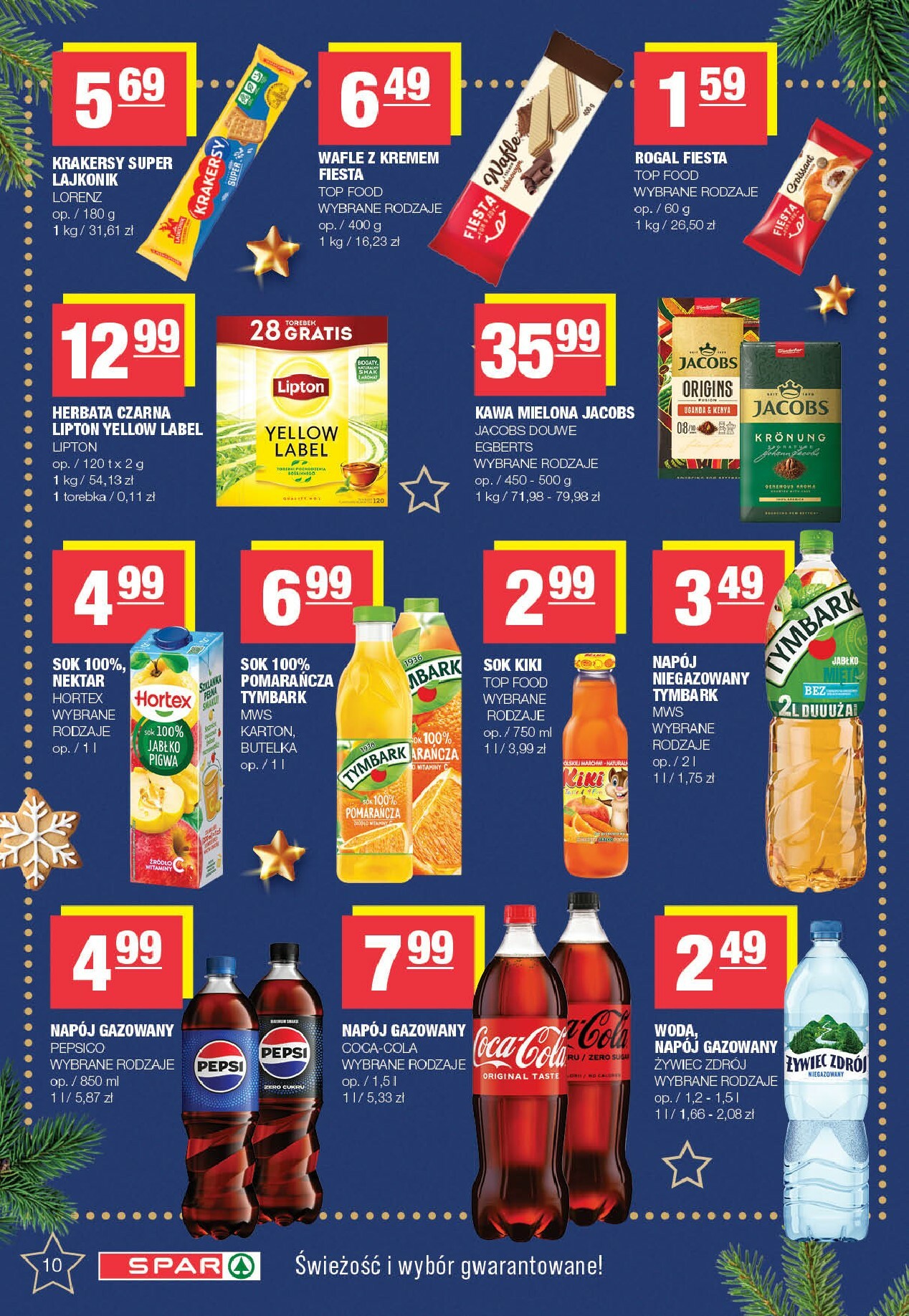 spar - Gazetka SPAR - ważna od 08.12. do 23.12. - page: 10