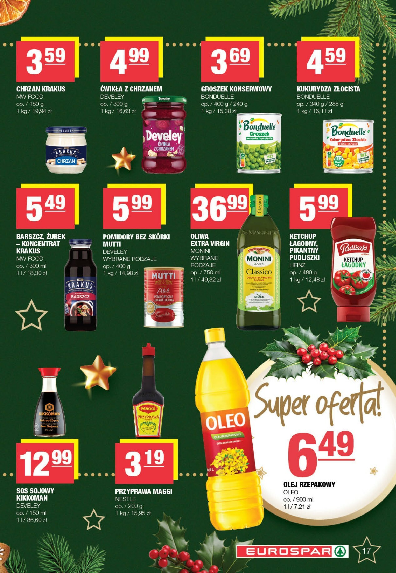 spar - Gazetka EUROSPAR - ważna od 08.12. do 23.12. - page: 17