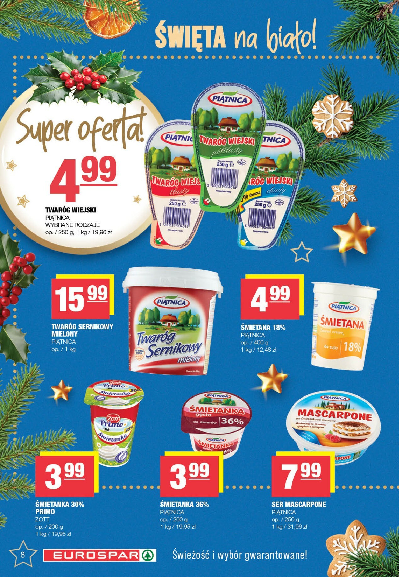 spar - Gazetka EUROSPAR - ważna od 08.12. do 23.12. - page: 8