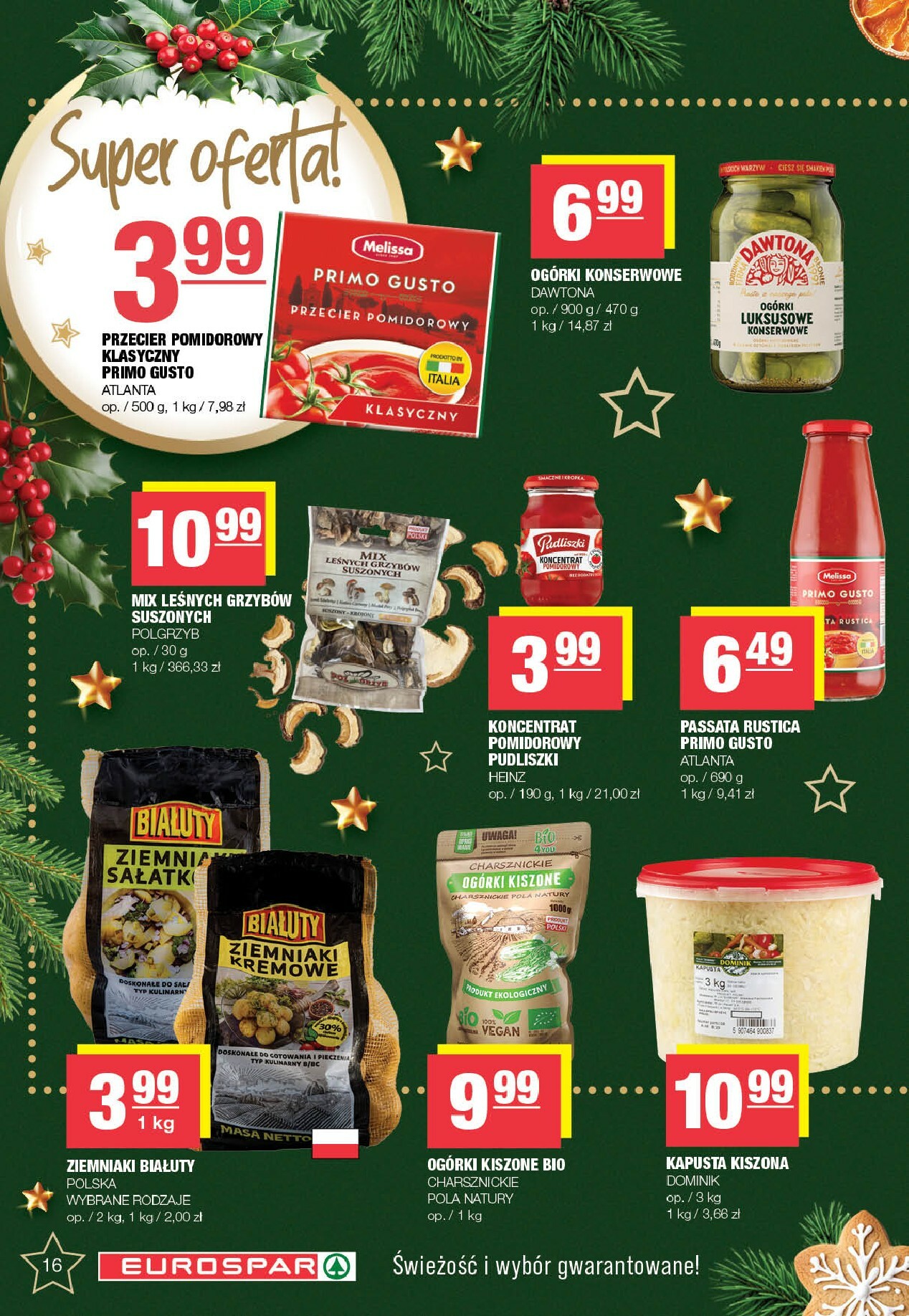 spar - Gazetka EUROSPAR - ważna od 08.12. do 23.12. - page: 16