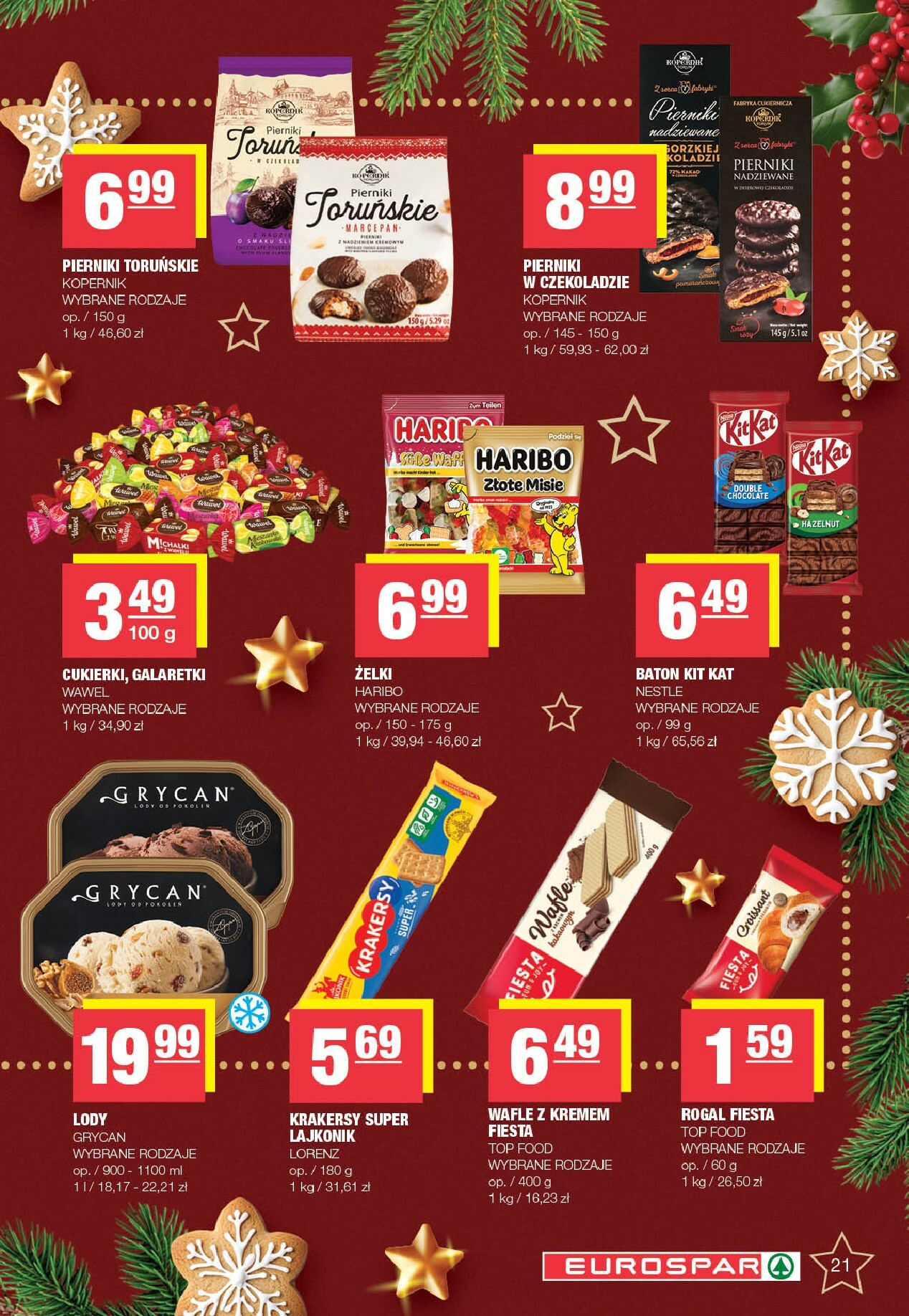 spar - Gazetka EUROSPAR - ważna od 08.12. do 23.12. - page: 21
