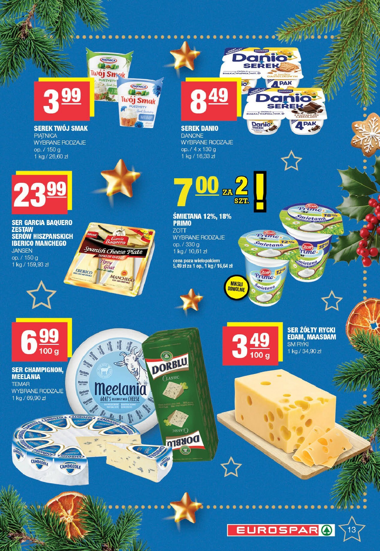 spar - Gazetka EUROSPAR - ważna od 08.12. do 23.12. - page: 13