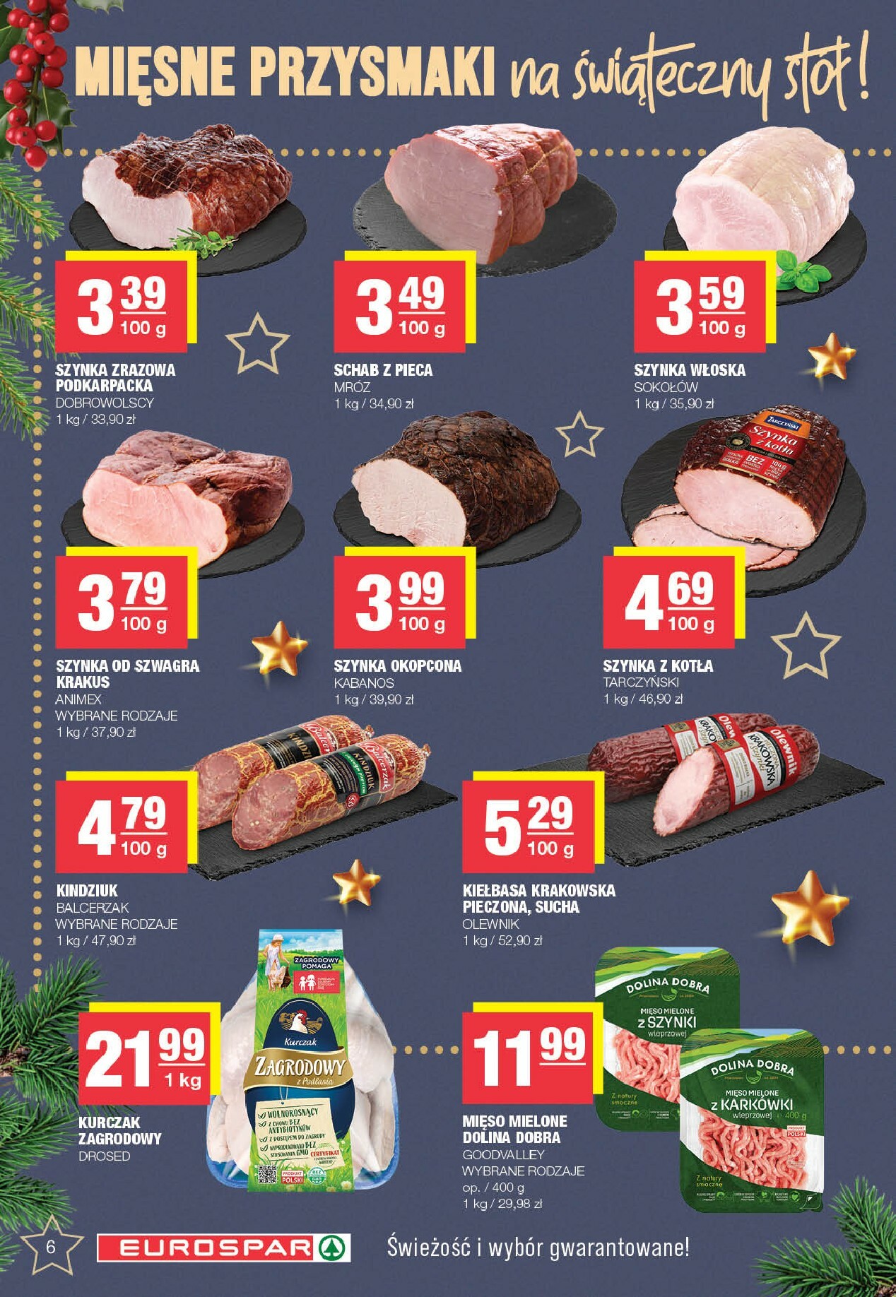 spar - Gazetka EUROSPAR - ważna od 08.12. do 23.12. - page: 6