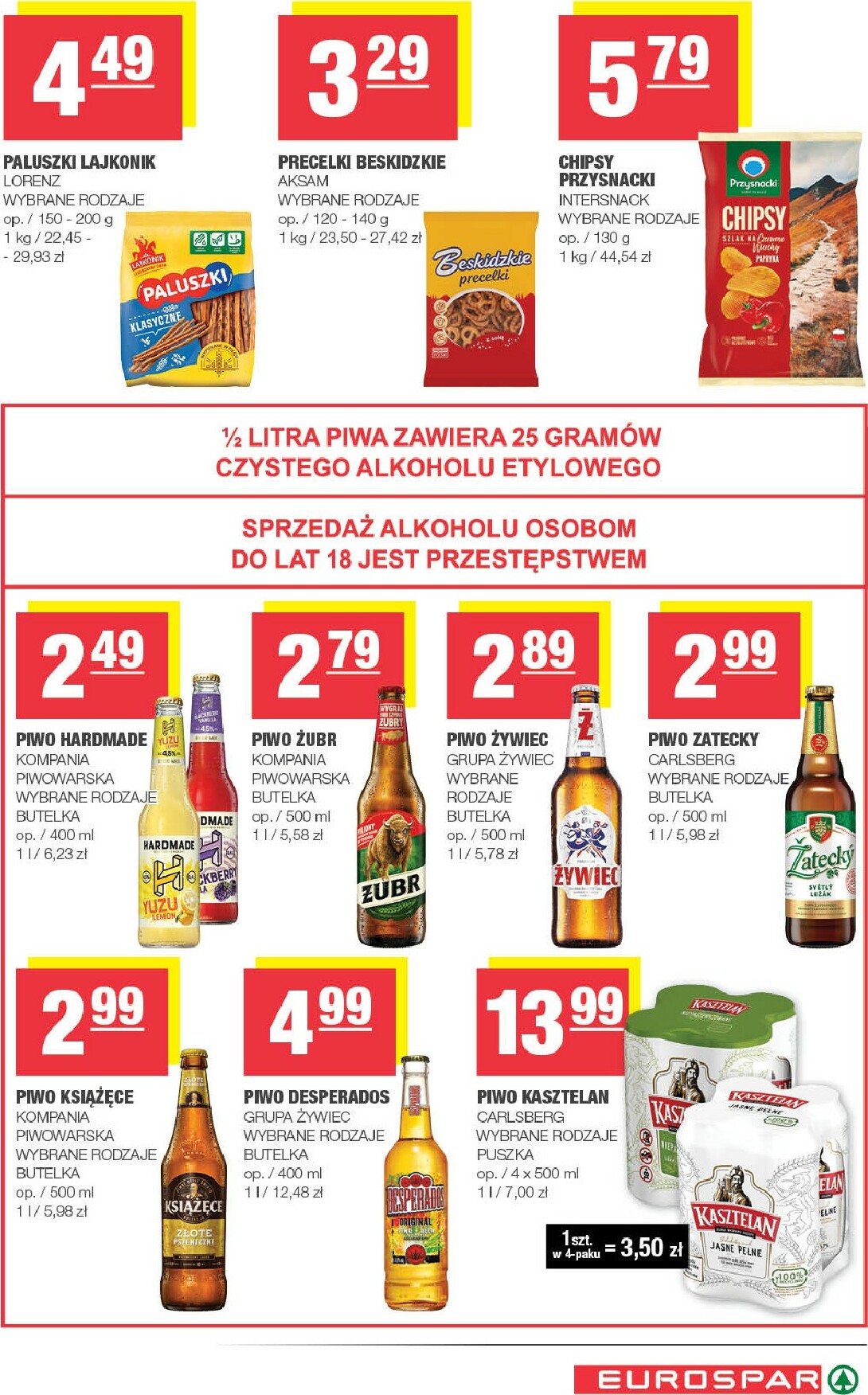 spar - Gazetka EUROSPAR - ważna od 21.01. do 01.02. - page: 15