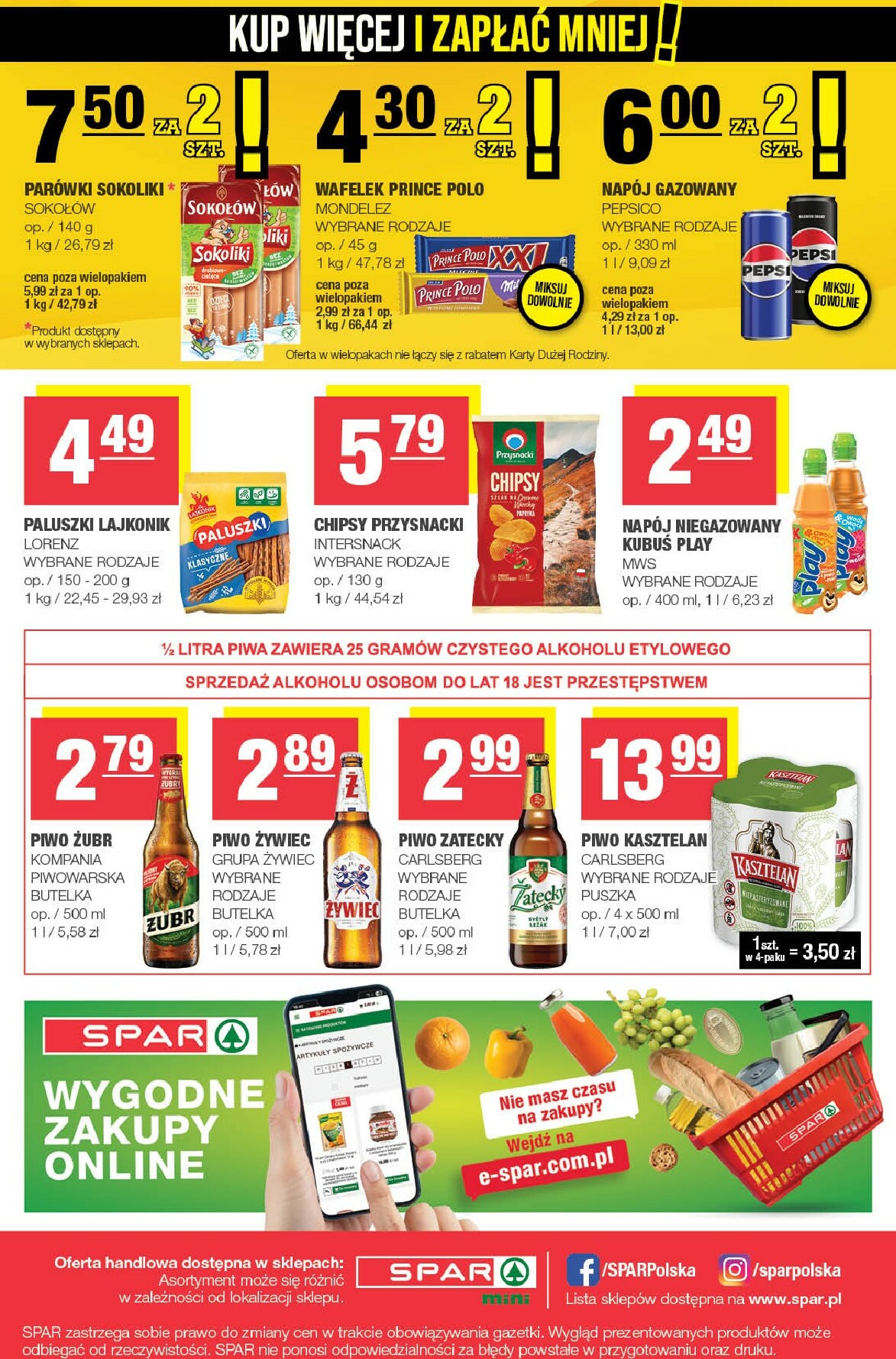 spar - Gazetka SPAR - Mini - ważna od 21.01. do 01.02. - page: 4