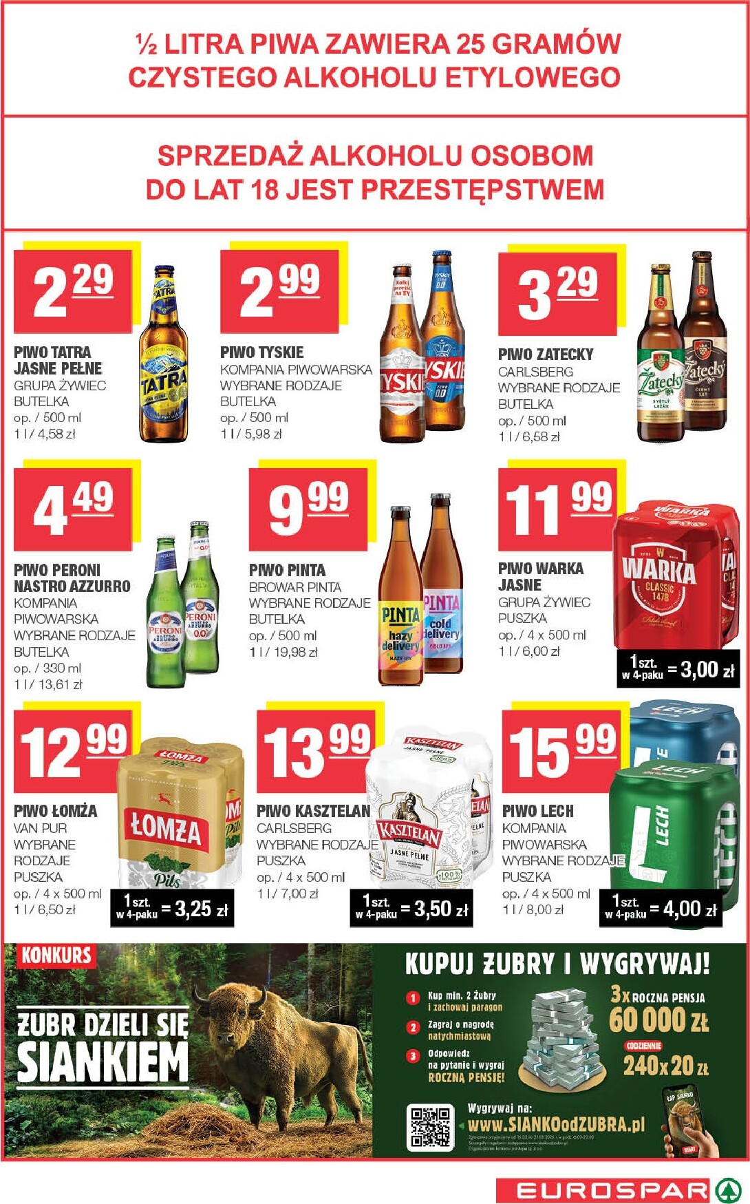 spar - Gazetka EUROSPAR - ważna od 04.03.2026 do 15.03.2026 - page: 15