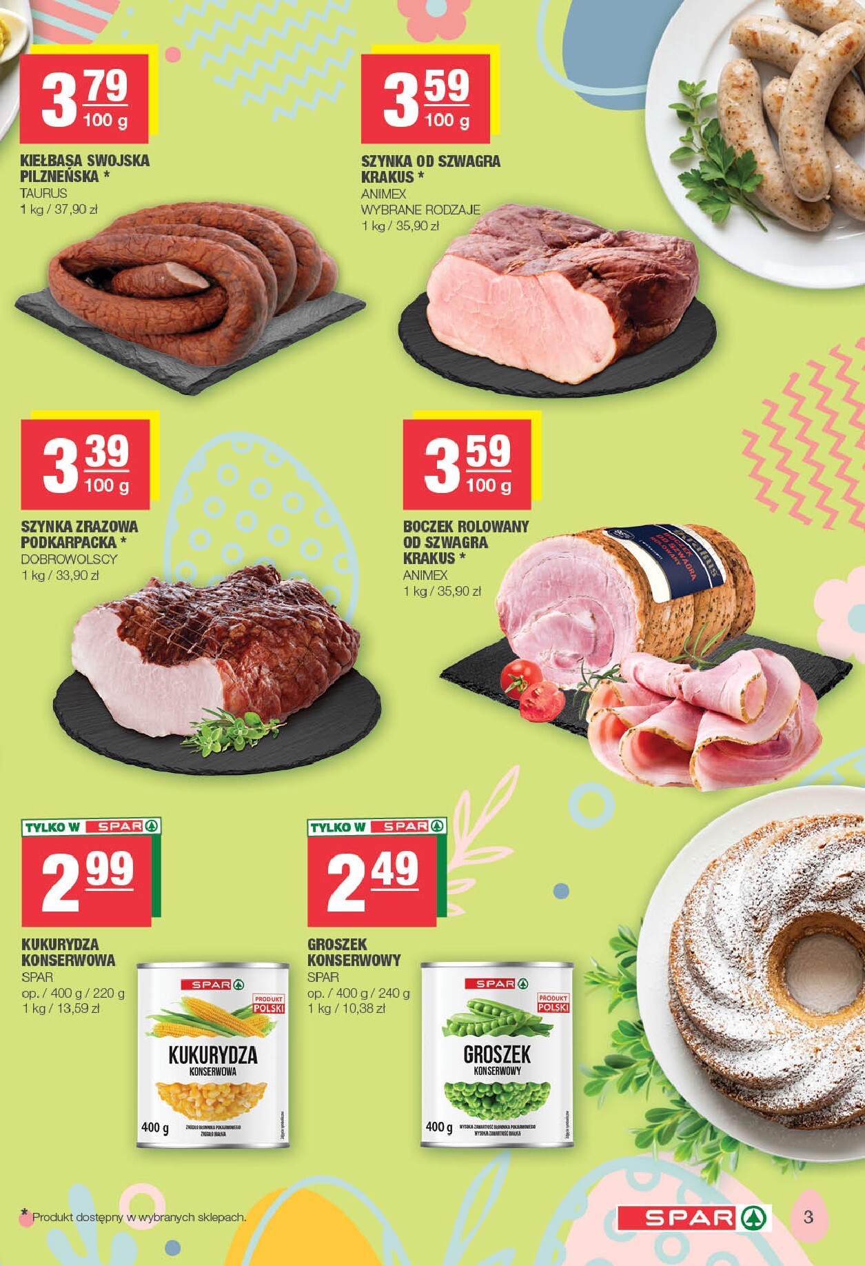 spar - Gazetka SPAR - ważna od 23.03.2026 do 04.04.2026 - page: 3