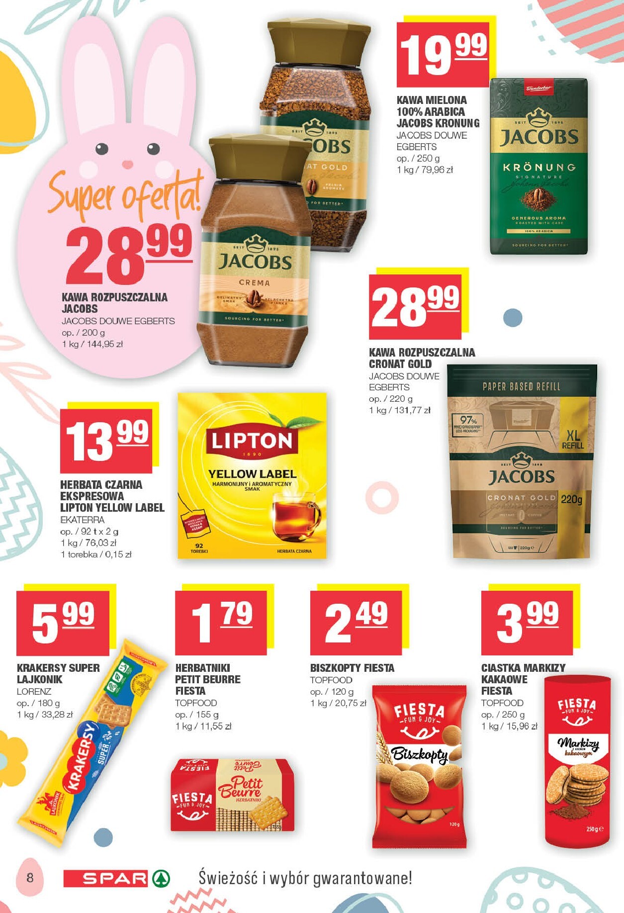 spar - Gazetka SPAR - ważna od 23.03.2026 do 04.04.2026 - page: 8