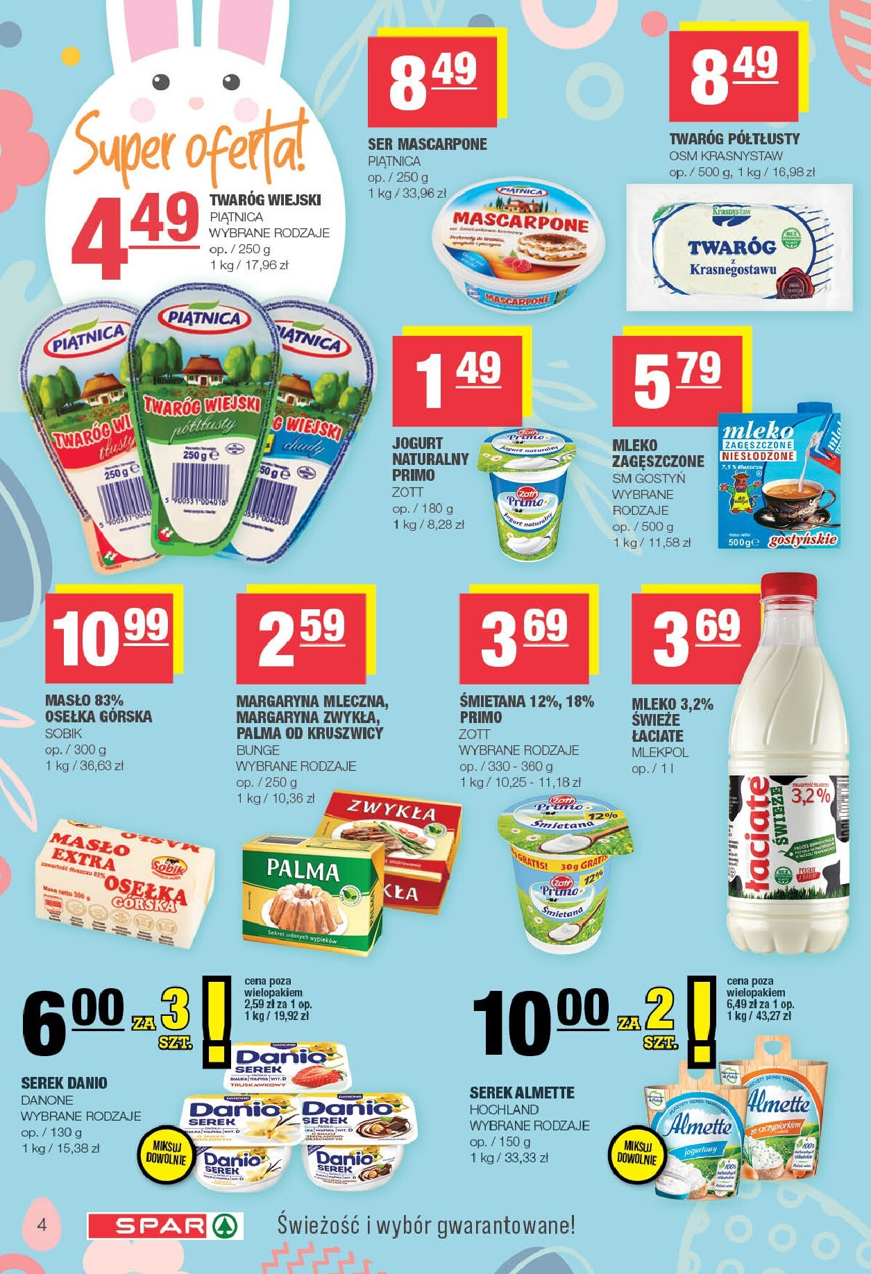 spar - Gazetka SPAR - ważna od 23.03.2026 do 04.04.2026 - page: 4
