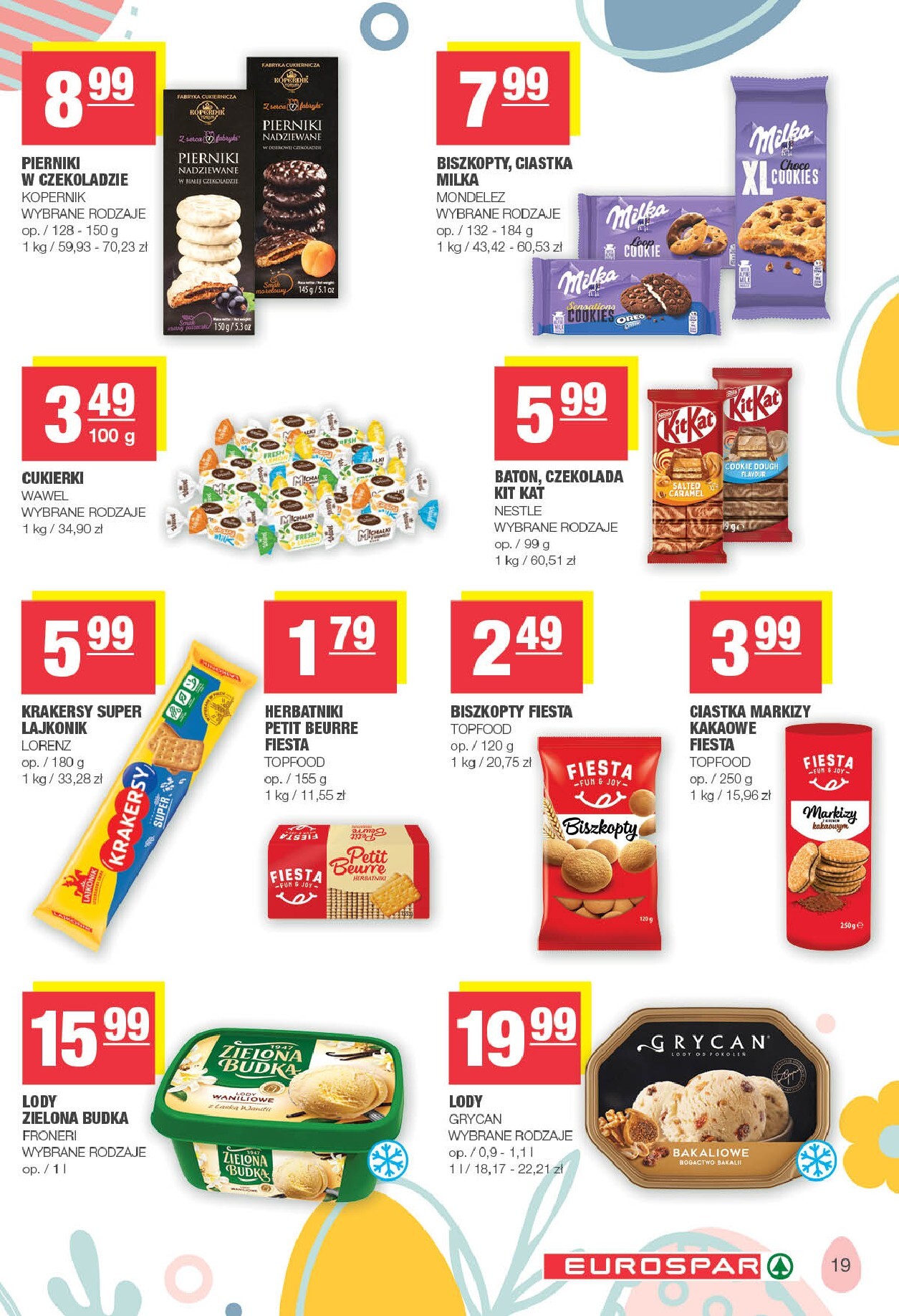 spar - Gazetka EUROSPAR - ważna od 23.03.2026 do 04.04.2026 - page: 19