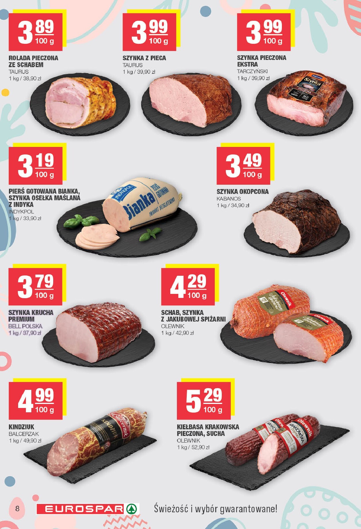spar - Gazetka EUROSPAR - ważna od 23.03.2026 do 04.04.2026 - page: 8