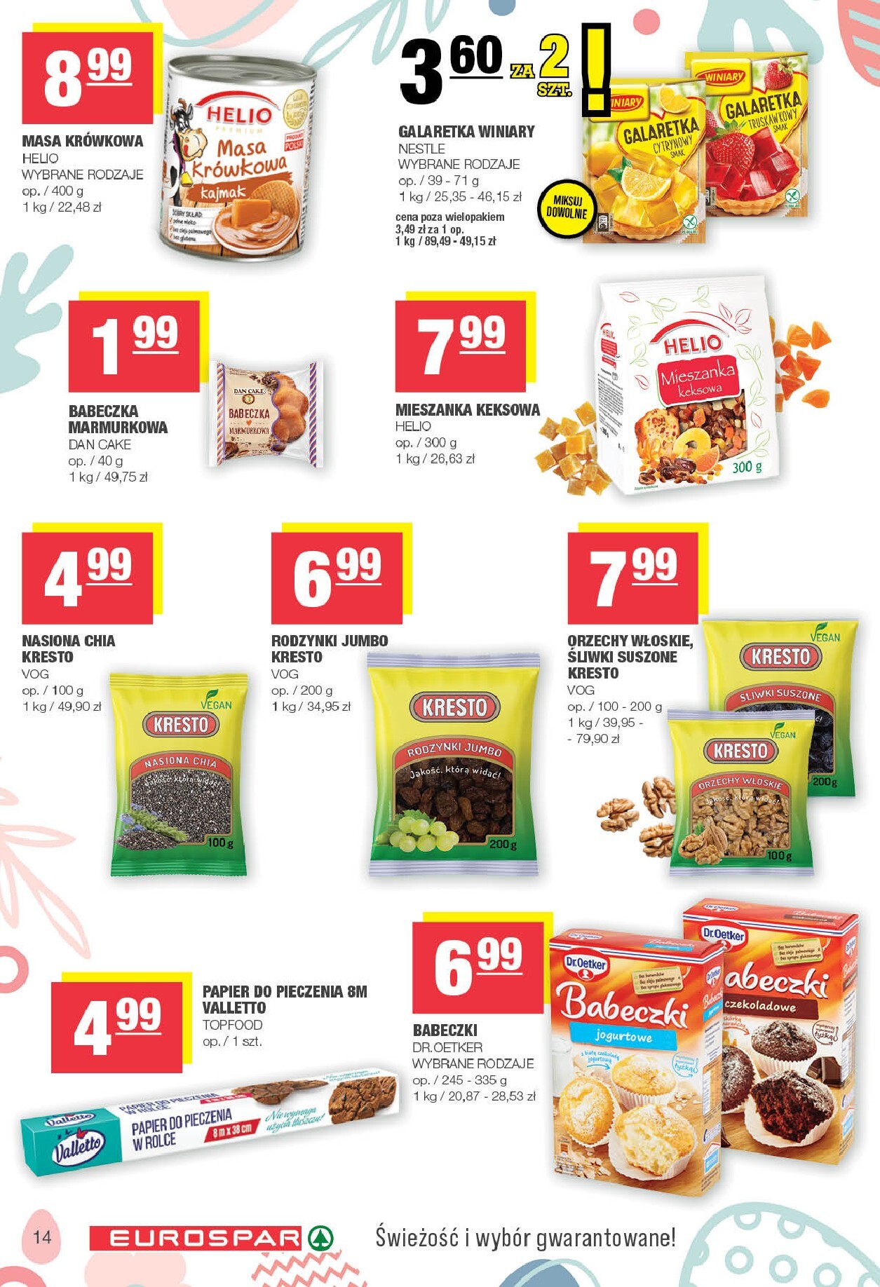 spar - Gazetka EUROSPAR - ważna od 23.03.2026 do 04.04.2026 - page: 14
