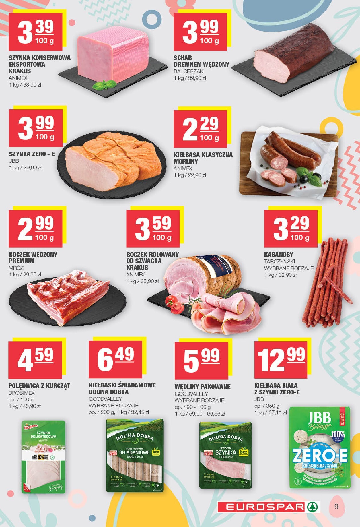 spar - Gazetka EUROSPAR - ważna od 23.03.2026 do 04.04.2026 - page: 9