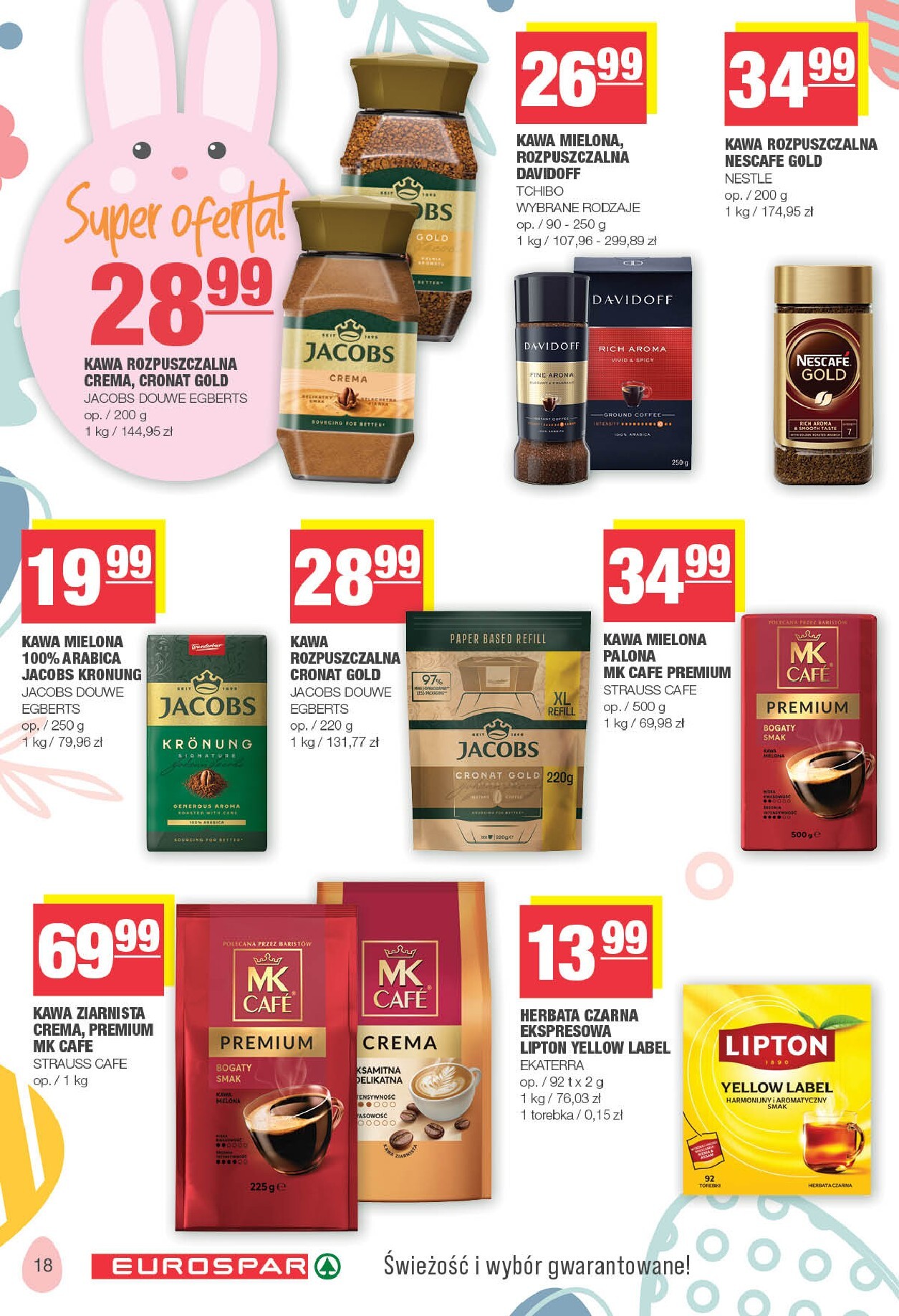 spar - Gazetka EUROSPAR - ważna od 23.03.2026 do 04.04.2026 - page: 18